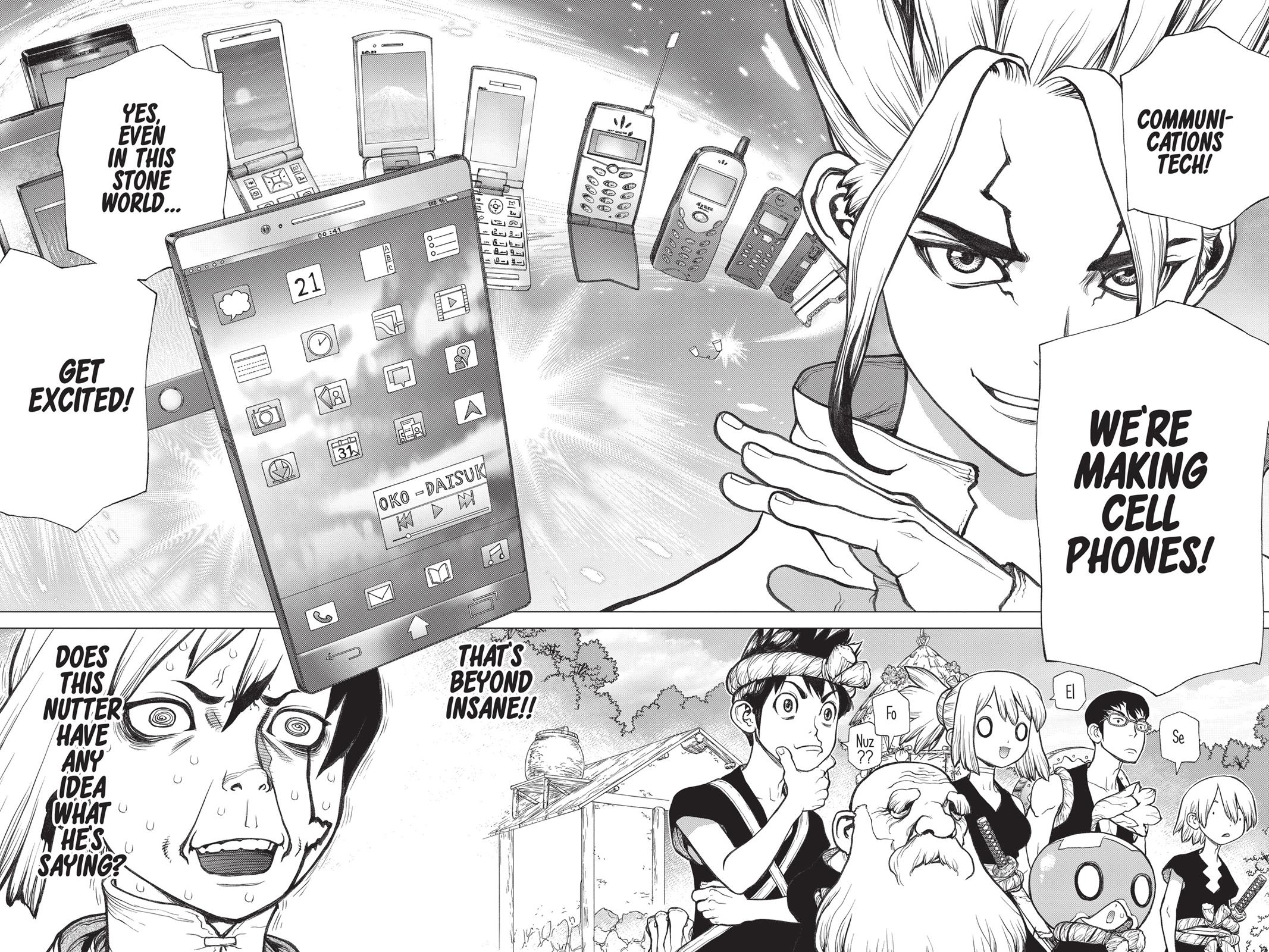 Read Dr. STONE Manga Online