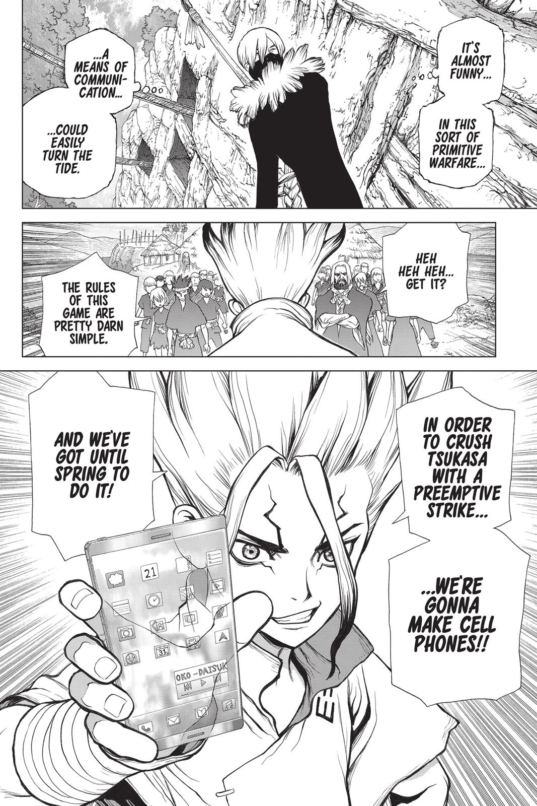 Read Dr. STONE Manga Online