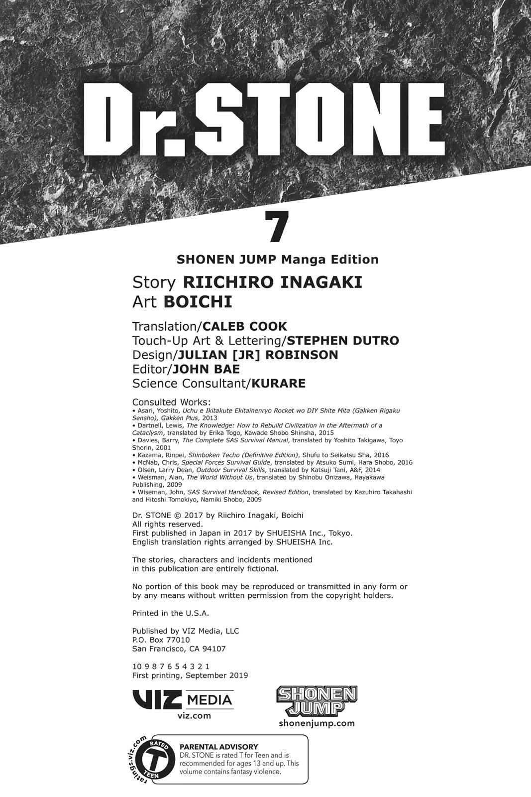 Read Dr. STONE Manga Online