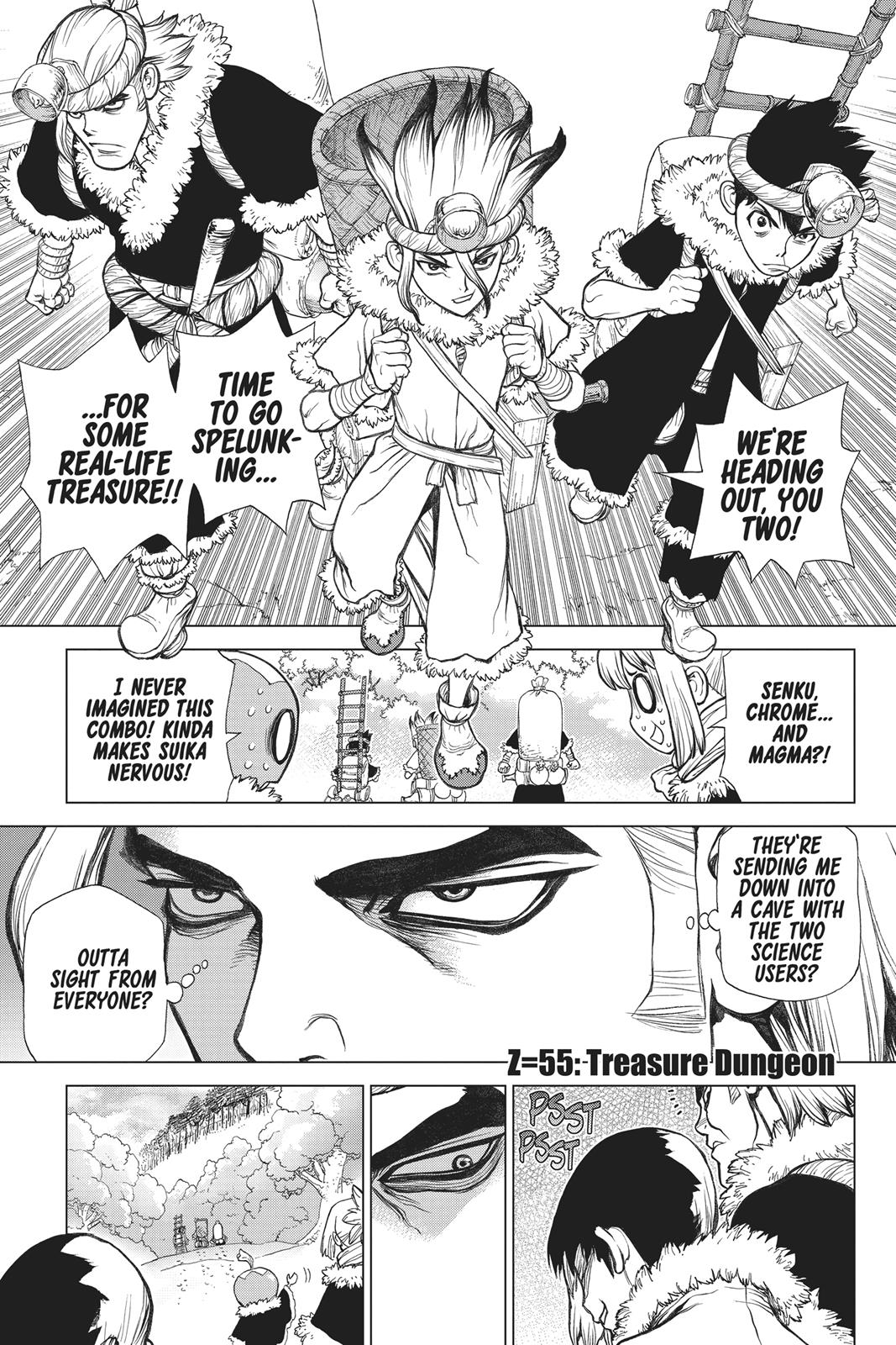 Read Dr. STONE Manga Online
