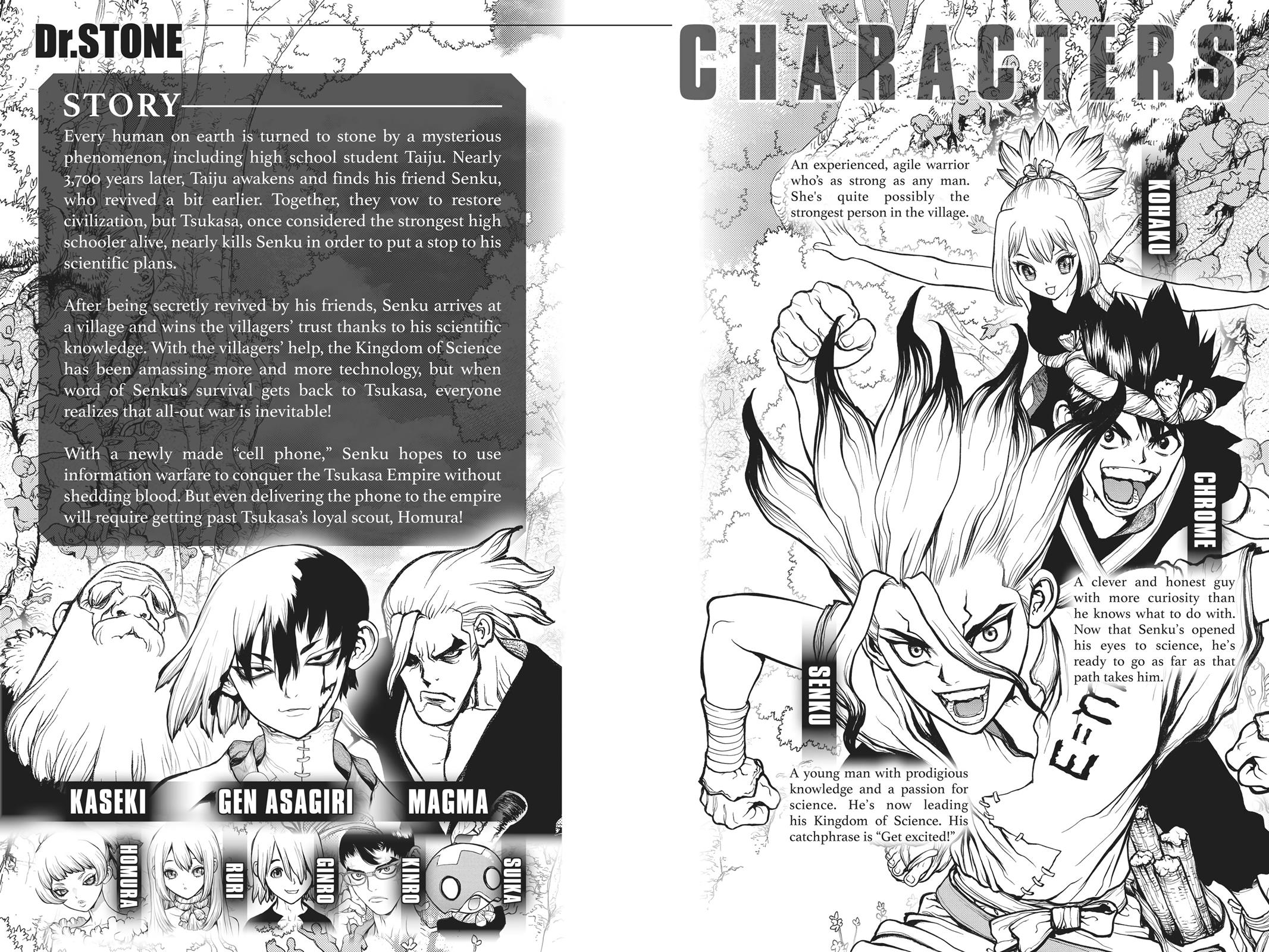 Read Dr. STONE Manga Online