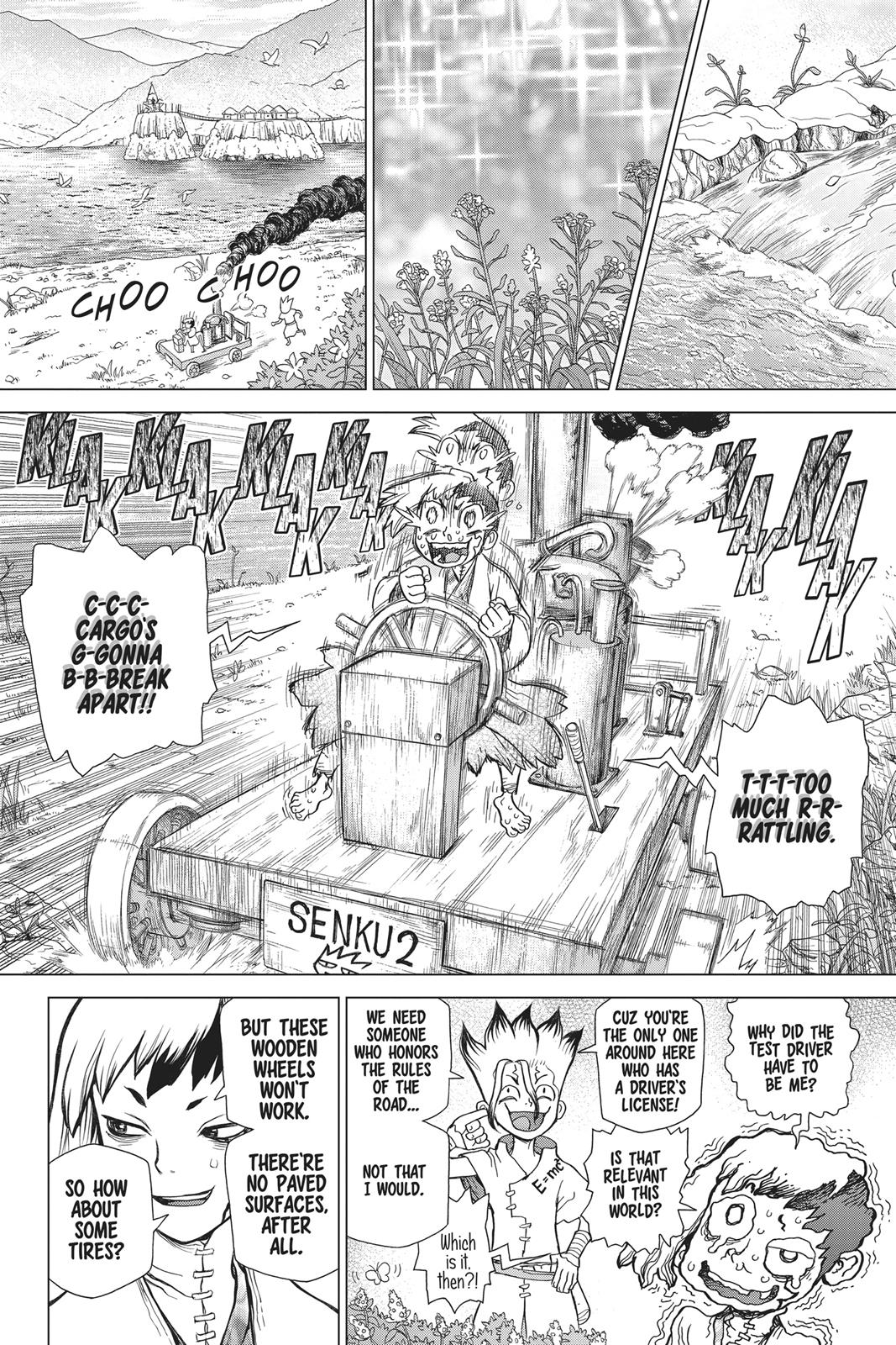 Read Dr. STONE Manga Online