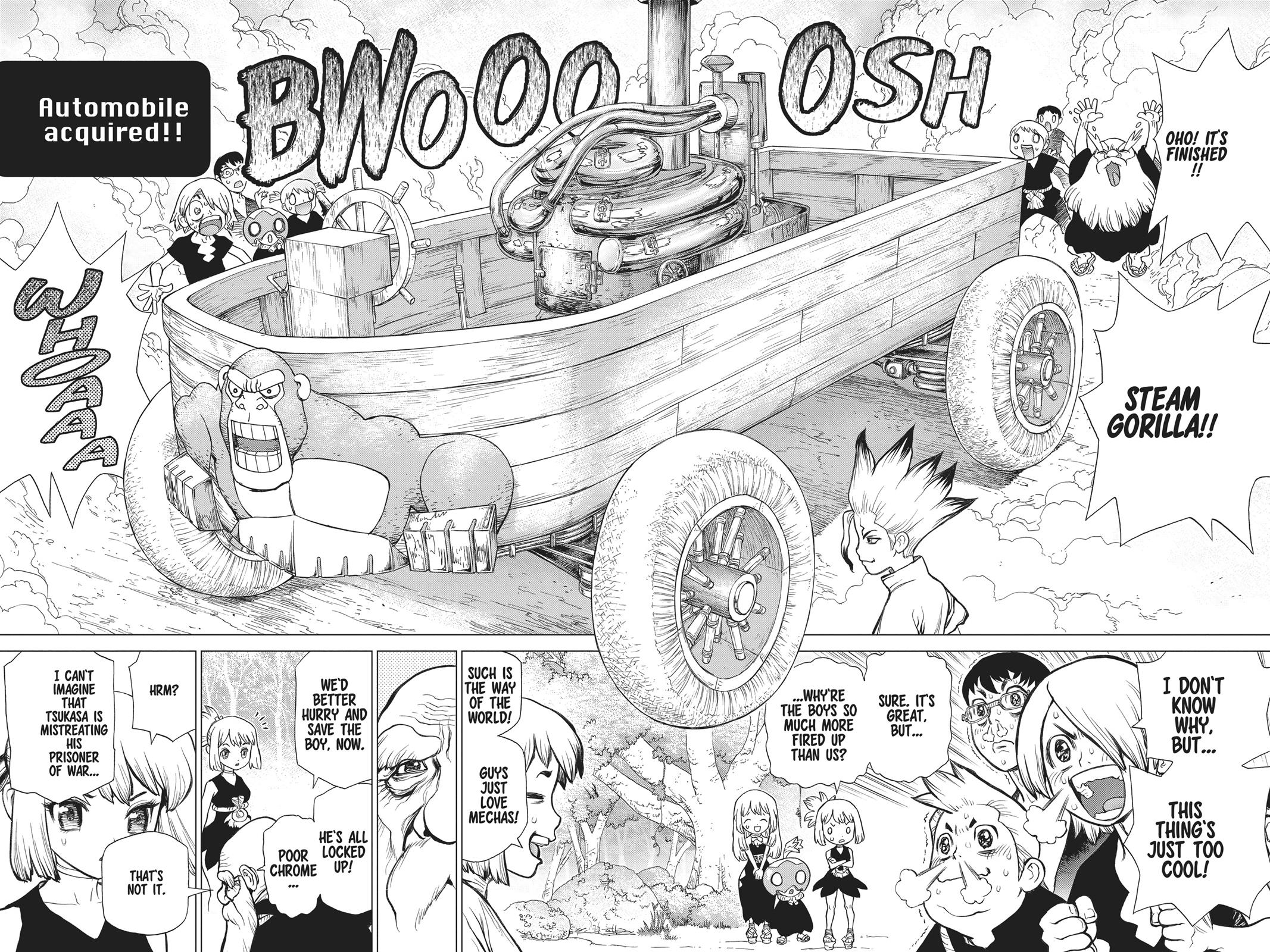 Read Dr. STONE Manga Online