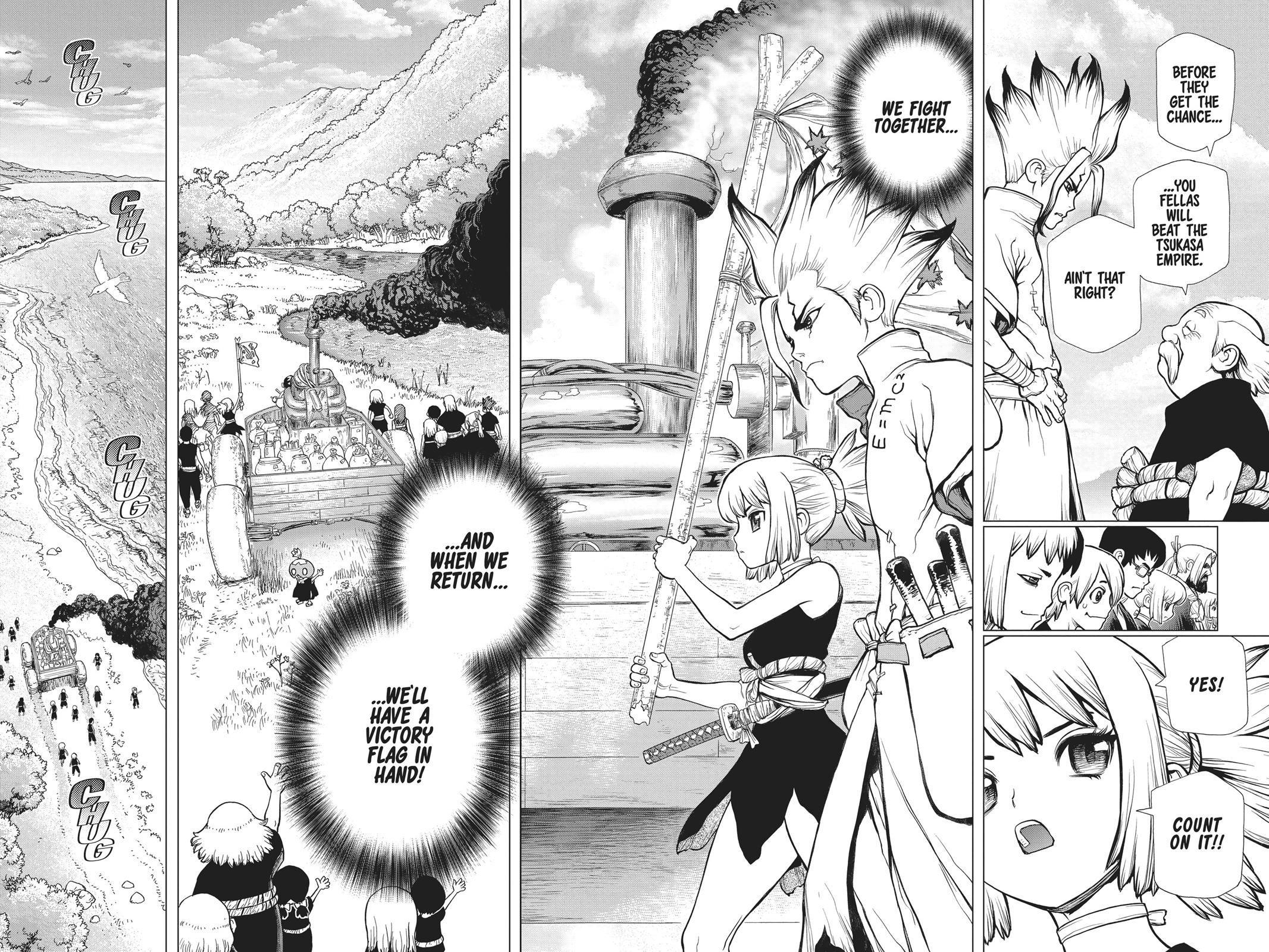 Read Dr. STONE Manga Online