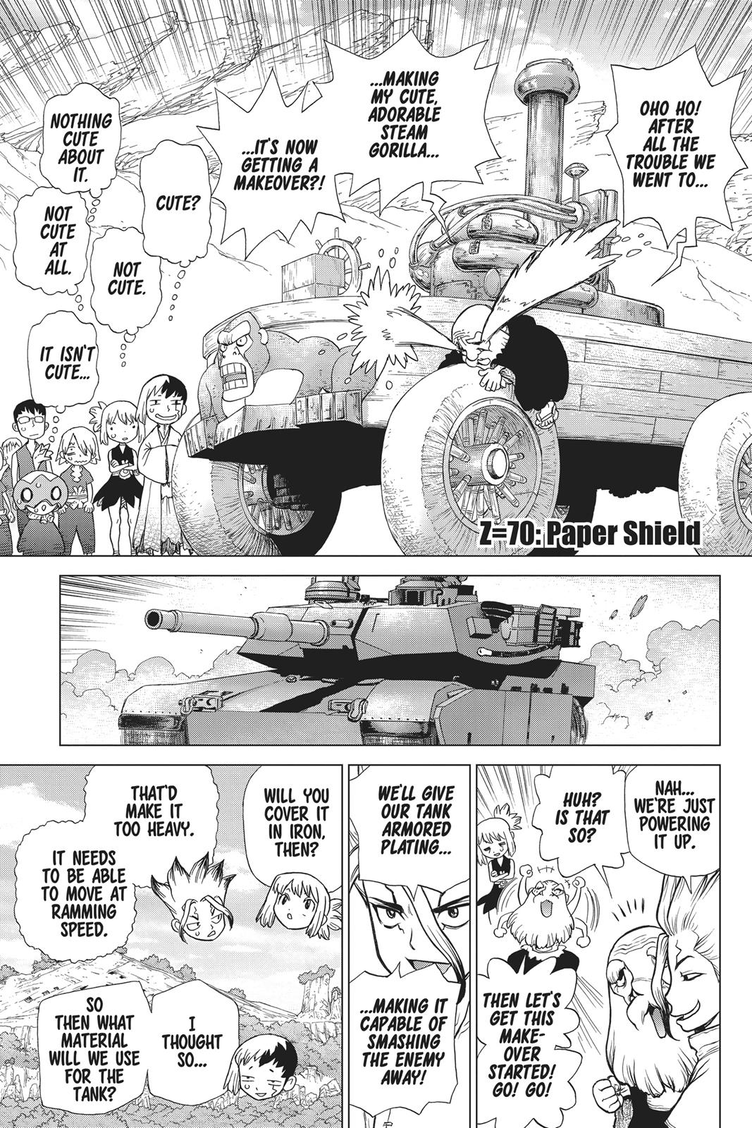 Read Dr. STONE Manga Online