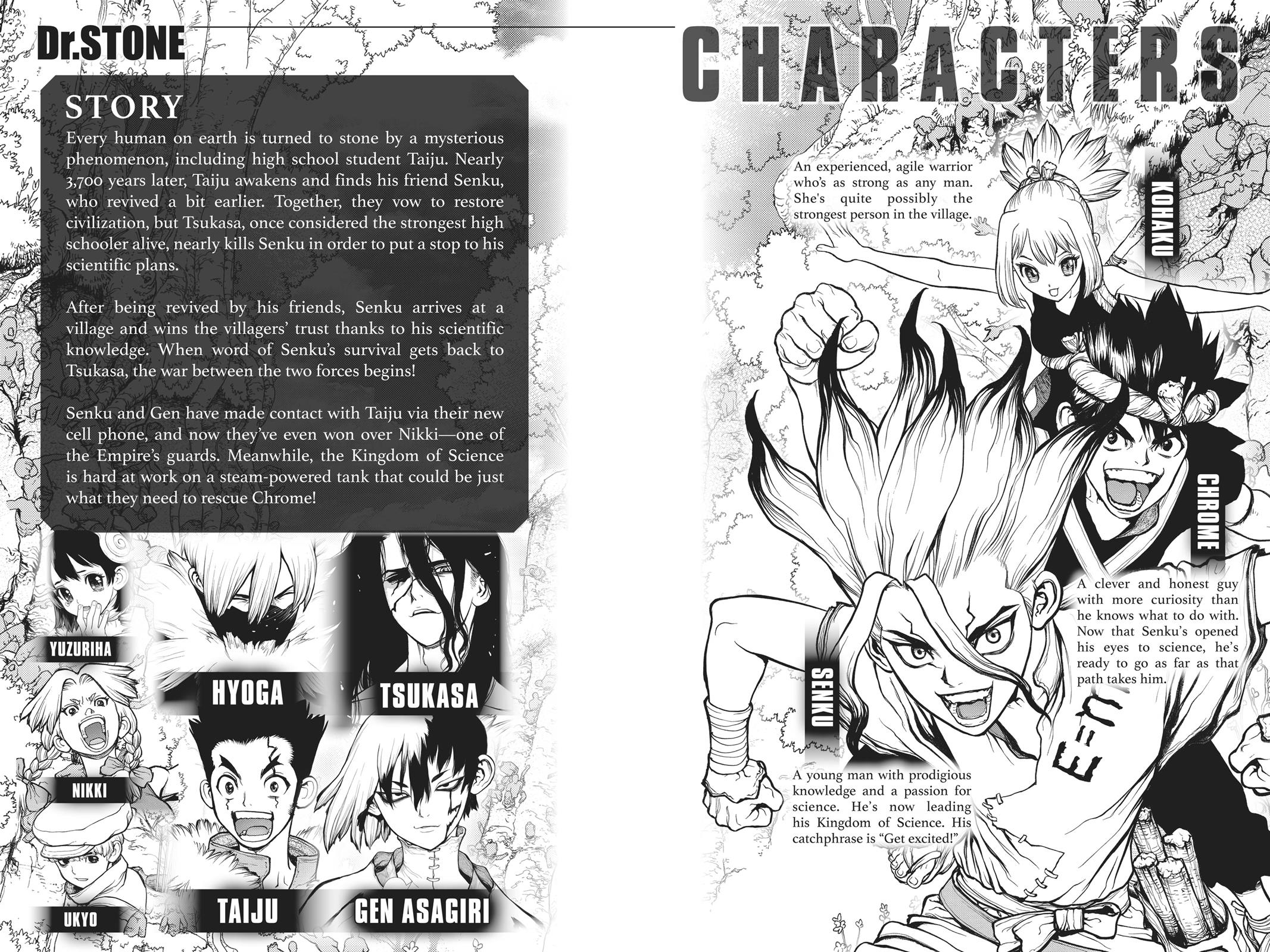 Read Dr. STONE Manga Online