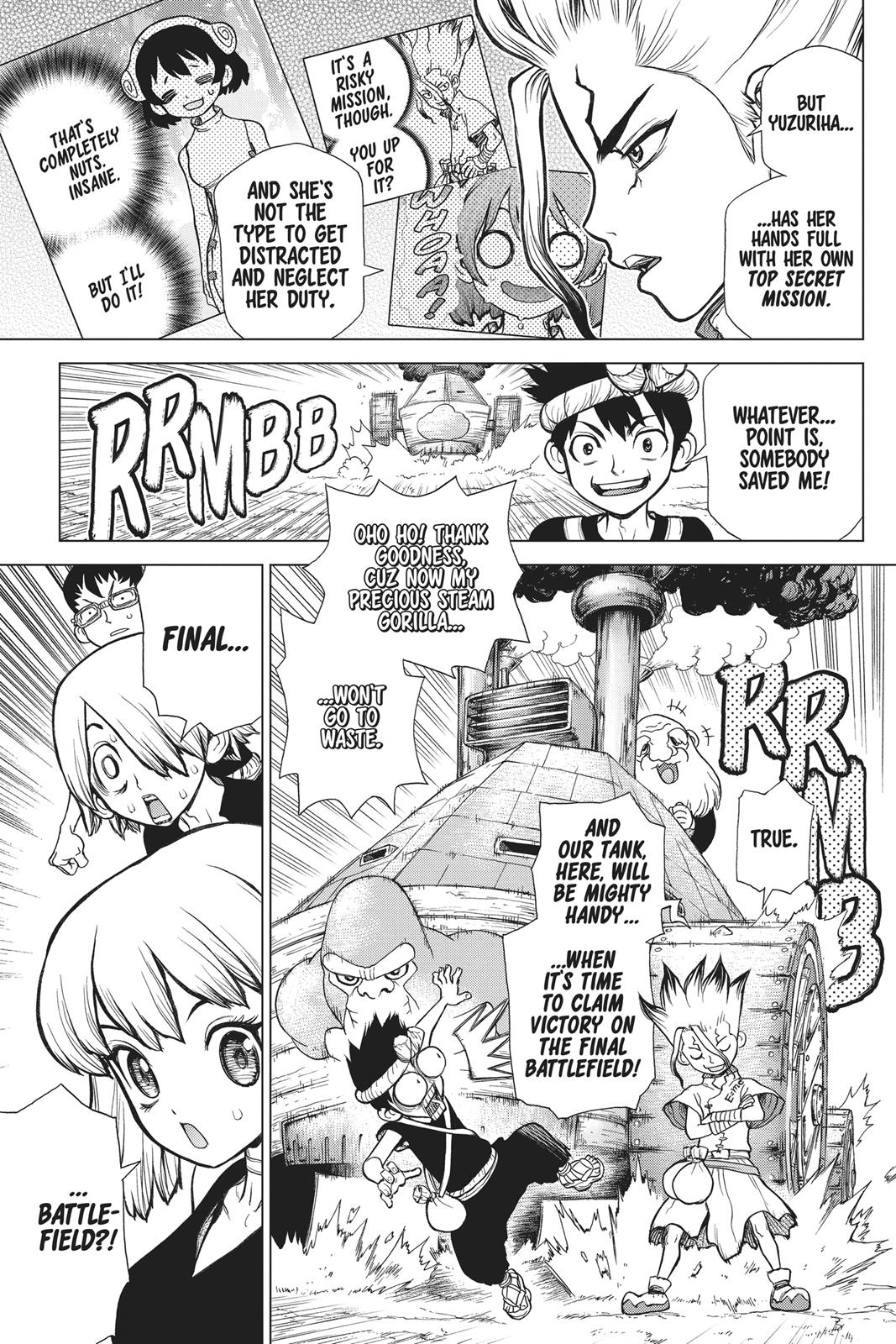 Read Dr. STONE Manga Online