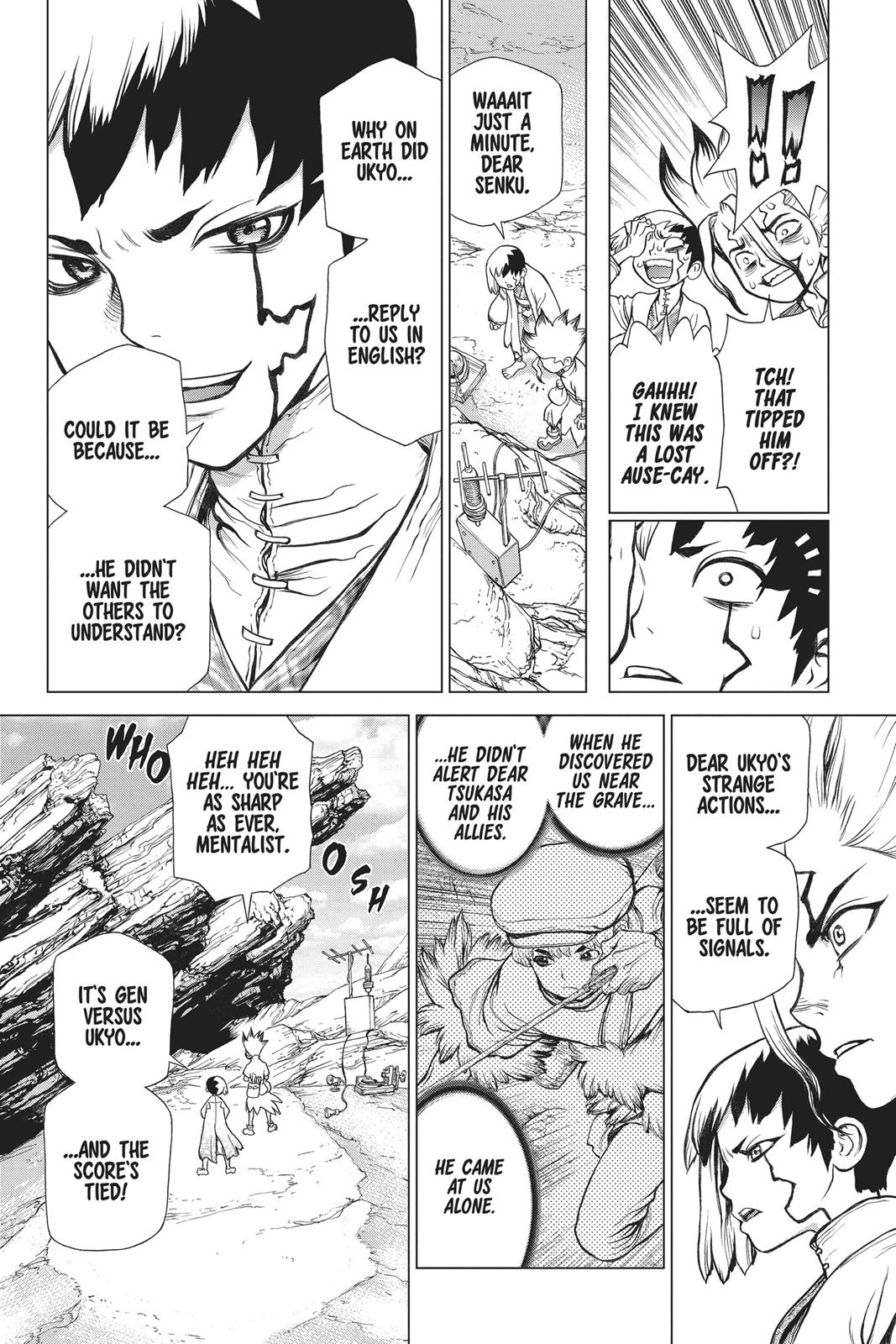 Read Dr. STONE Manga Online