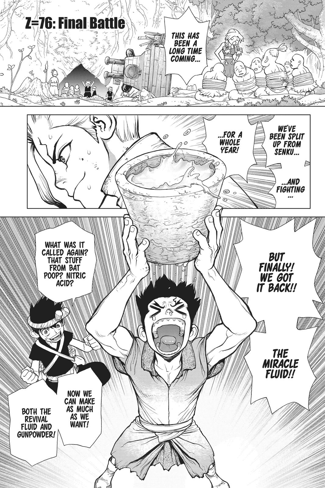 Read Dr. STONE Manga Online