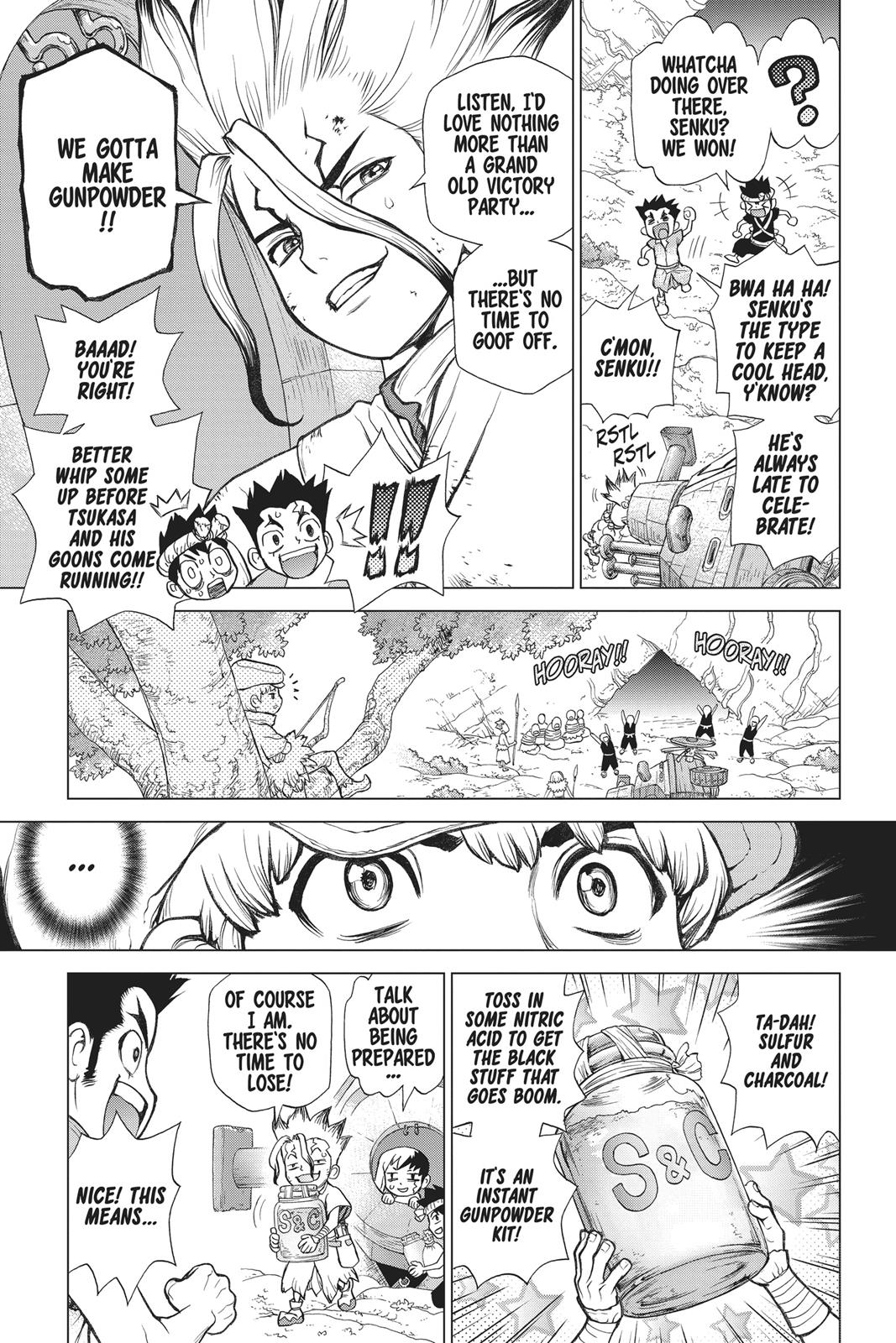 Read Dr. STONE Manga Online