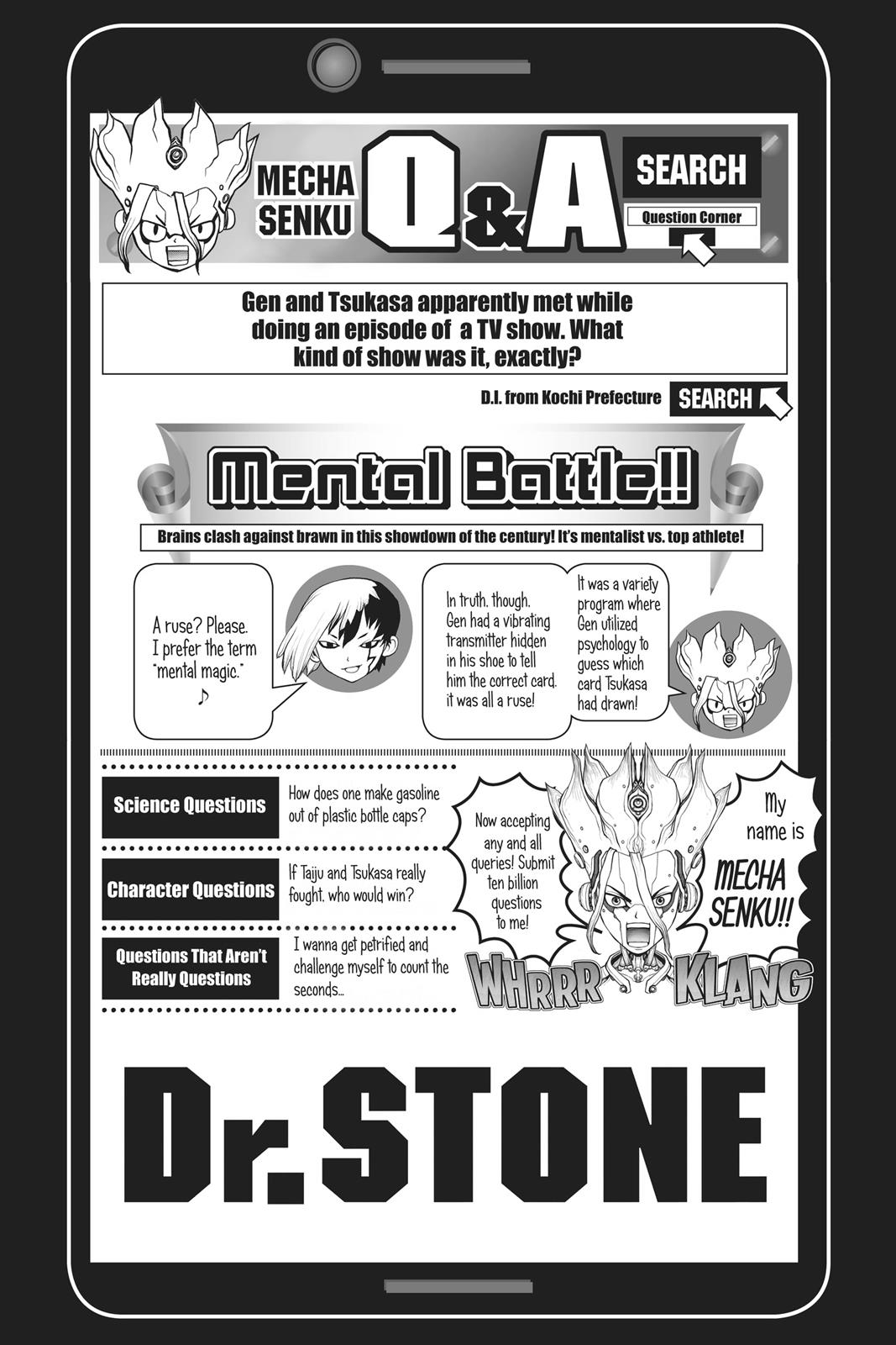 Read Dr. STONE Manga Online