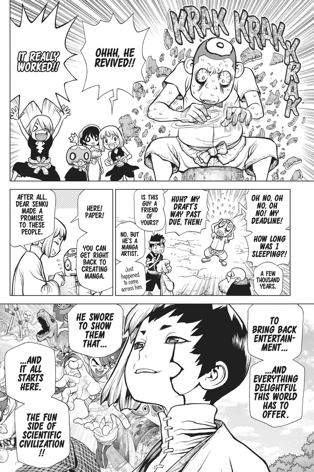 Read Dr. STONE Manga Online