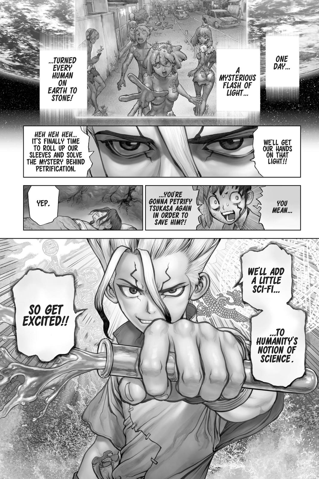 Read Dr. STONE Manga Online