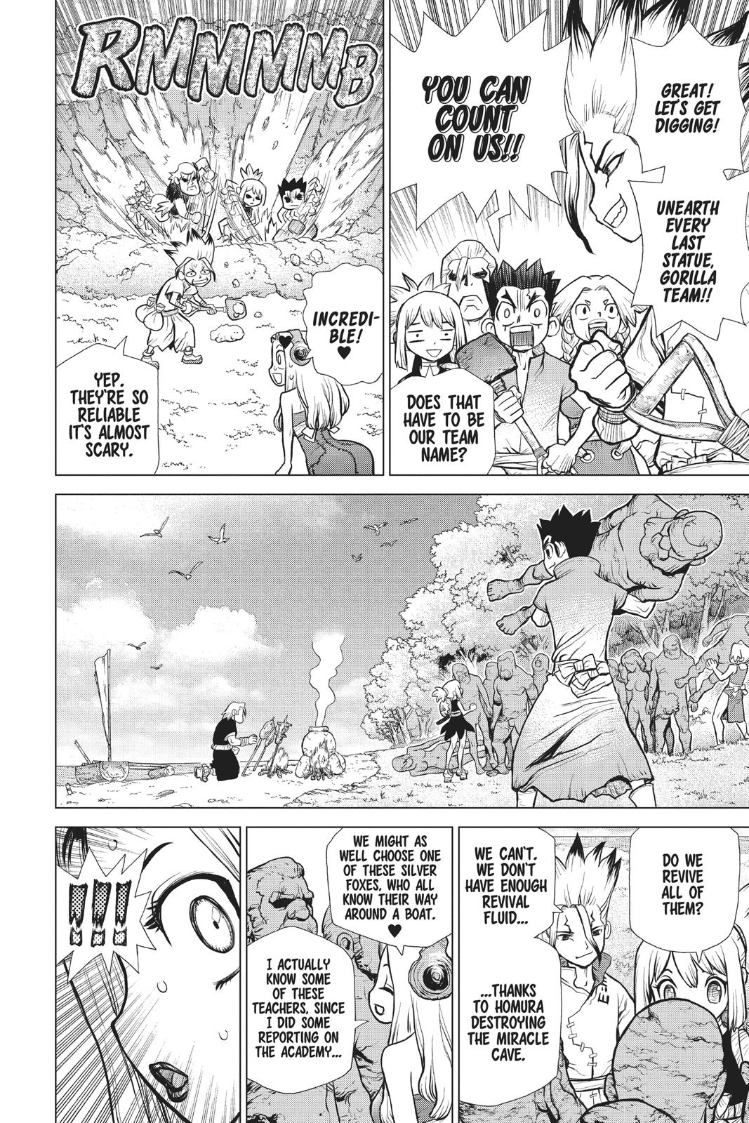 Read Dr. STONE Manga Online