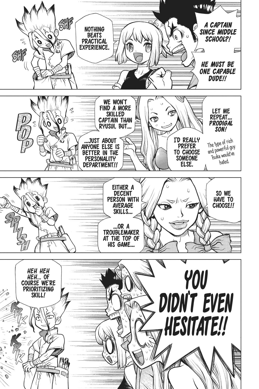 Read Dr. STONE Manga Online