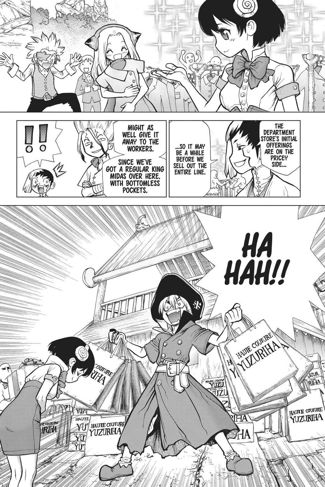 Read Dr. STONE Manga Online