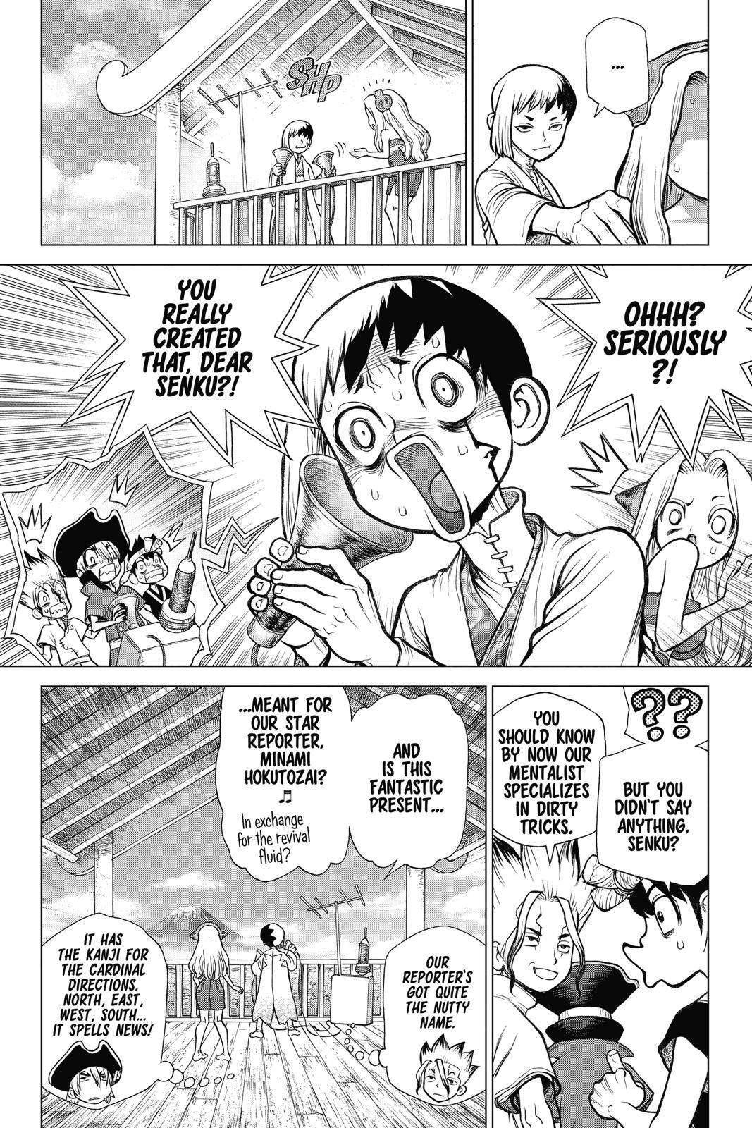 Read Dr. STONE Manga Online