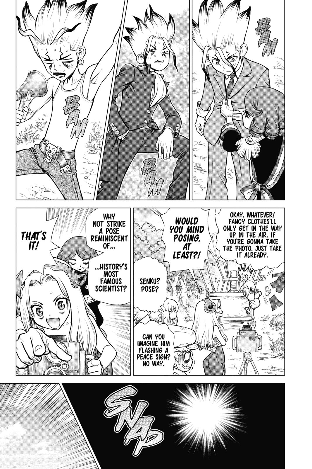 Read Dr. STONE Manga Online