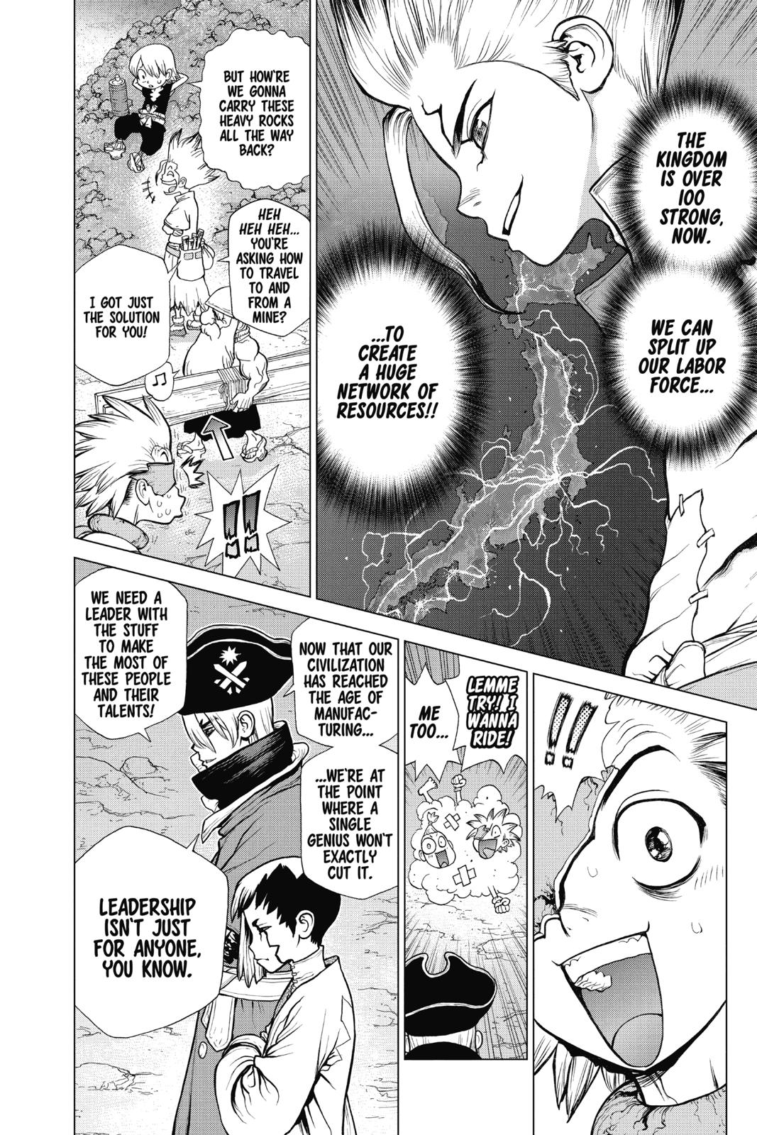 Read Dr. STONE Manga Online