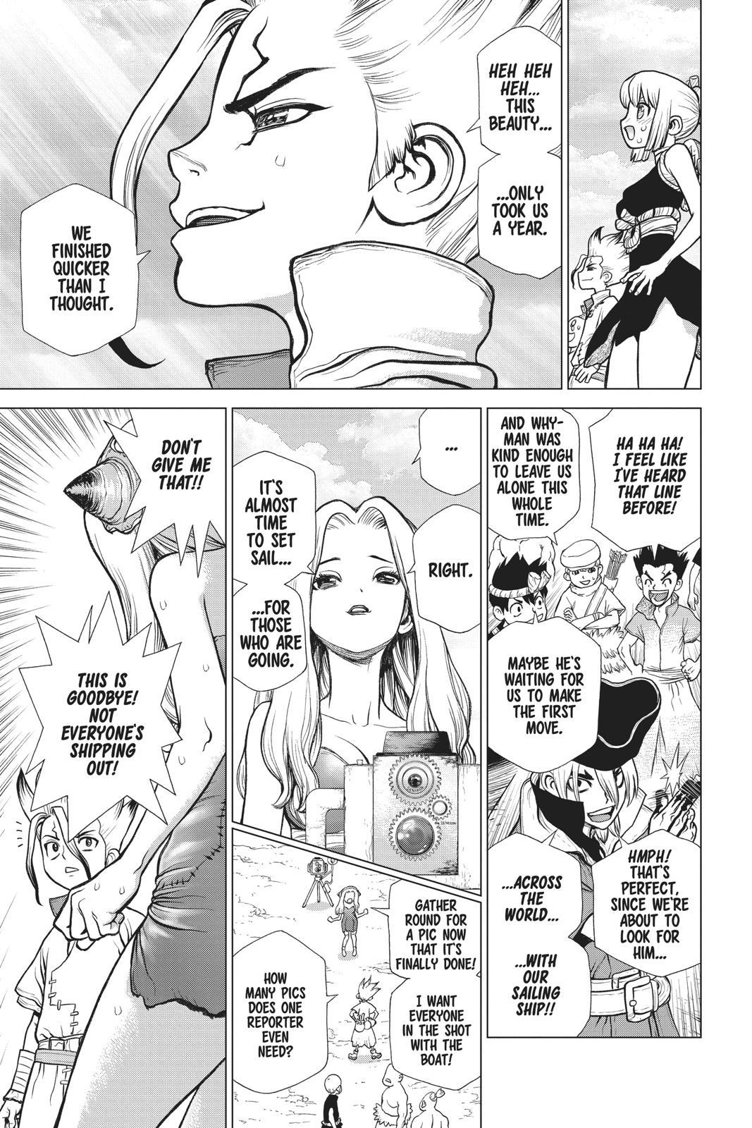 Read Dr. STONE Manga Online