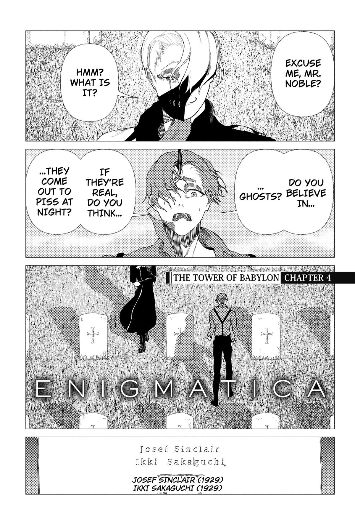 Read Enigmatica Manga Online