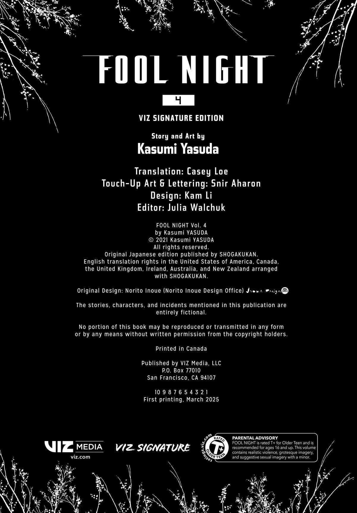 Read Fool Night Manga Online