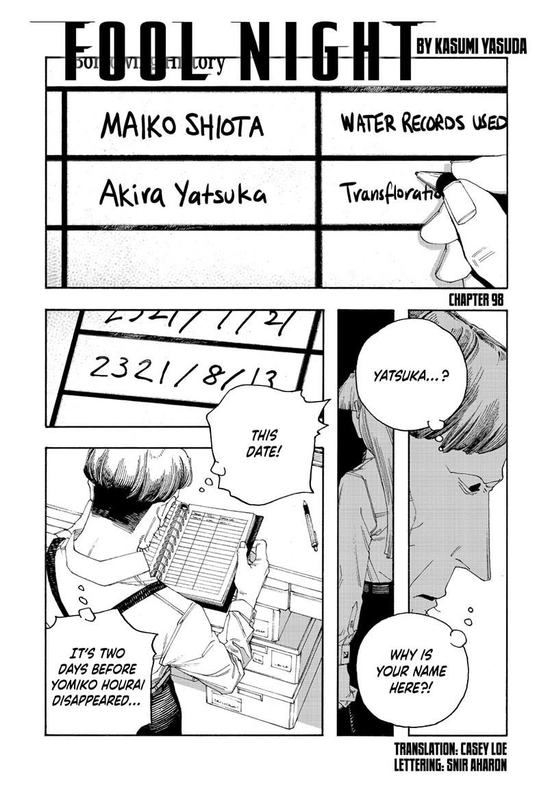 Read Fool Night Manga Online