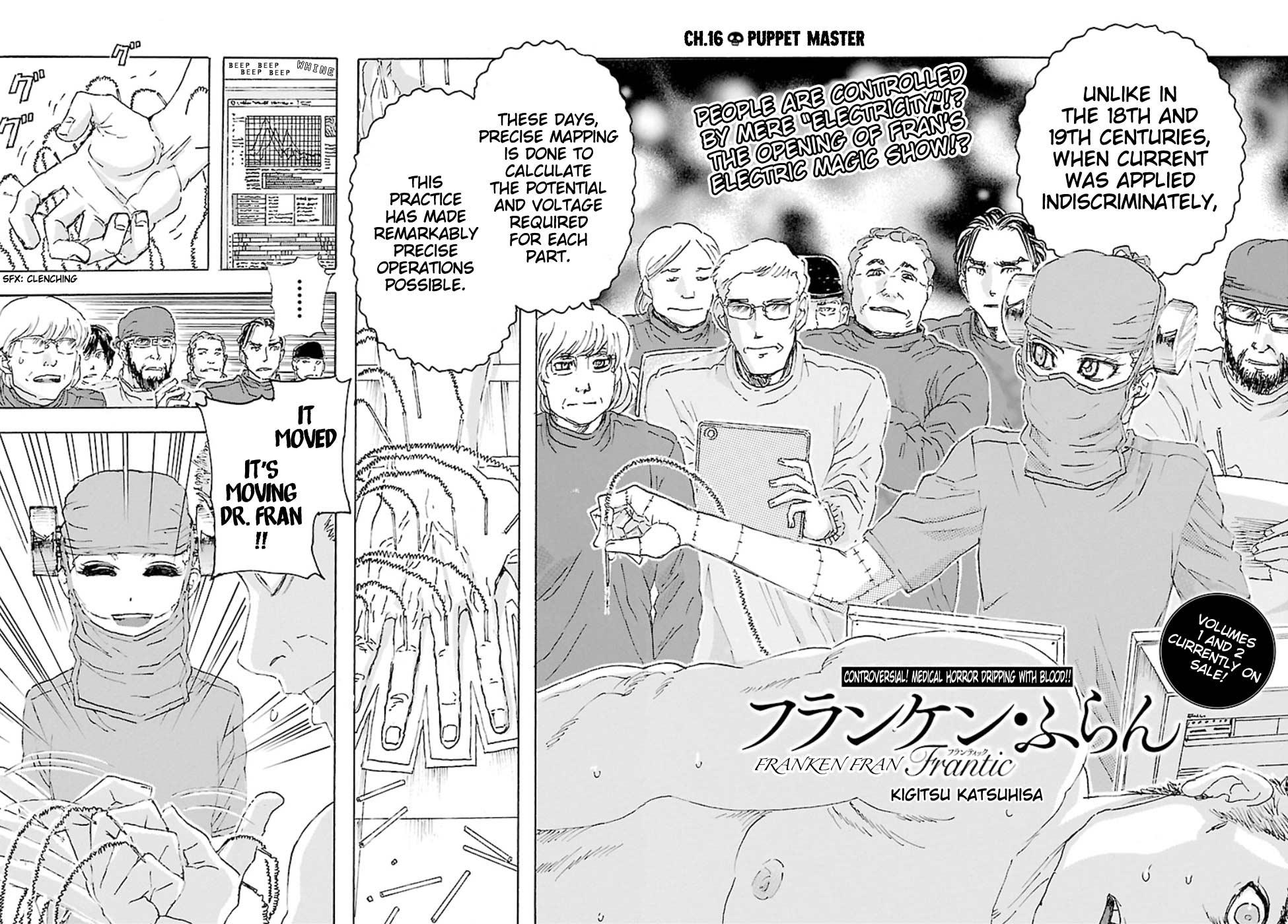 Read Franken Fran Frantic Manga Online