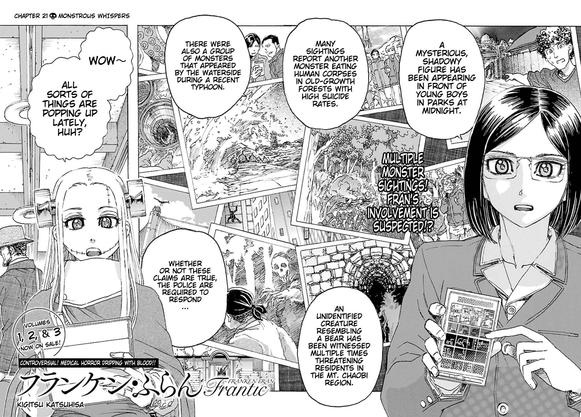 Read Franken Fran Frantic Manga Online
