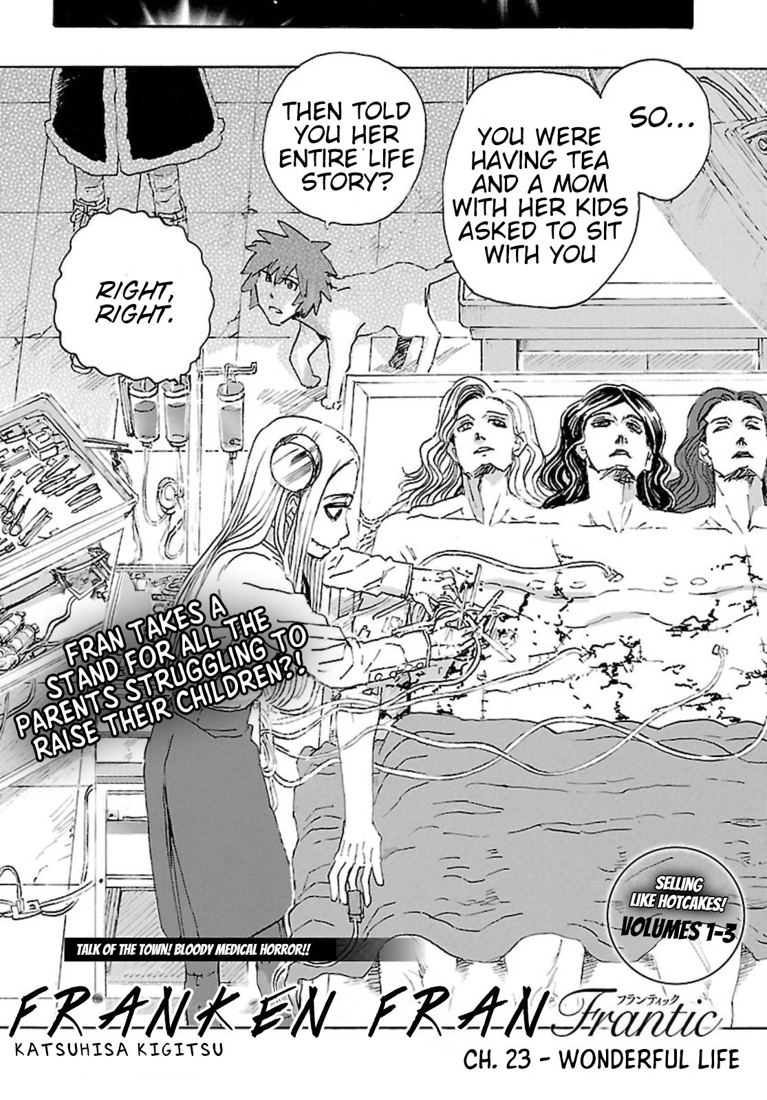 Read Franken Fran Frantic Manga Online