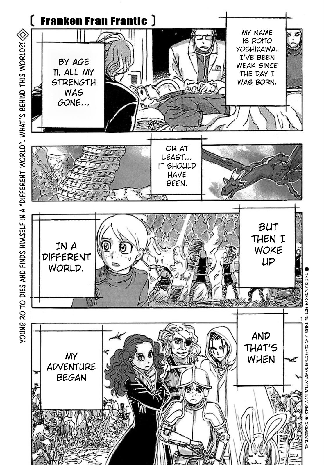 Read Franken Fran Frantic Manga Online