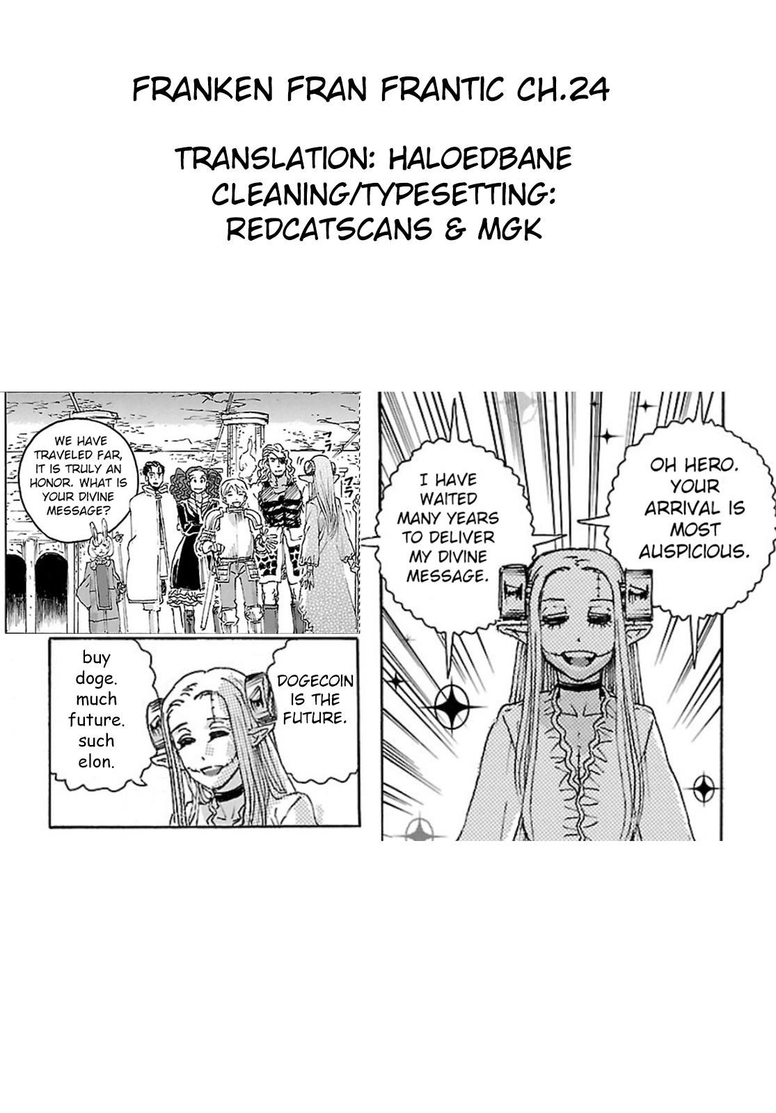 Read Franken Fran Frantic Manga Online