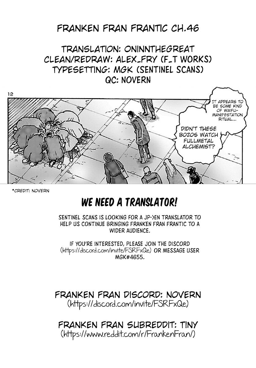 Read Franken Fran Frantic Manga Online
