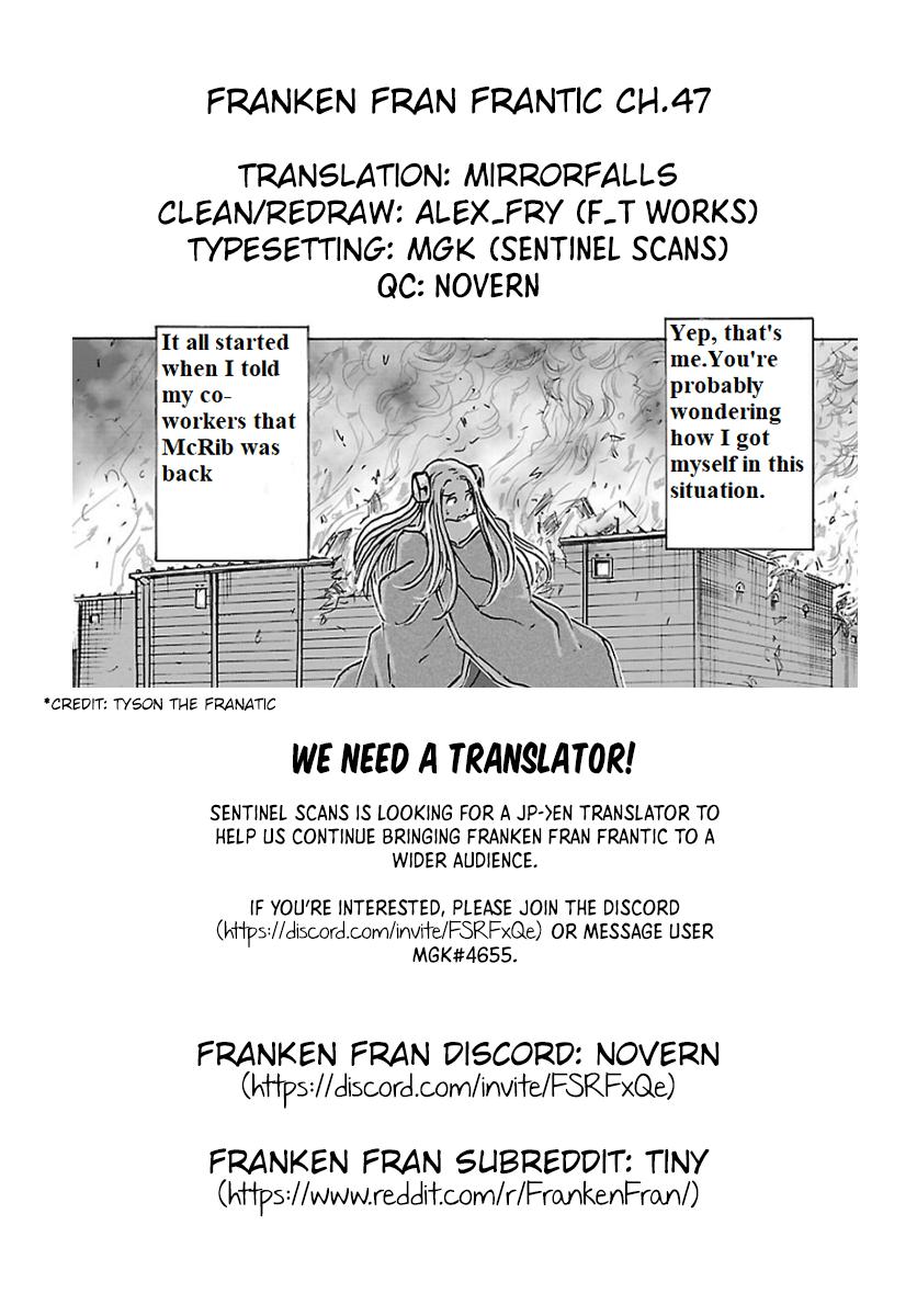 Read Franken Fran Frantic Manga Online
