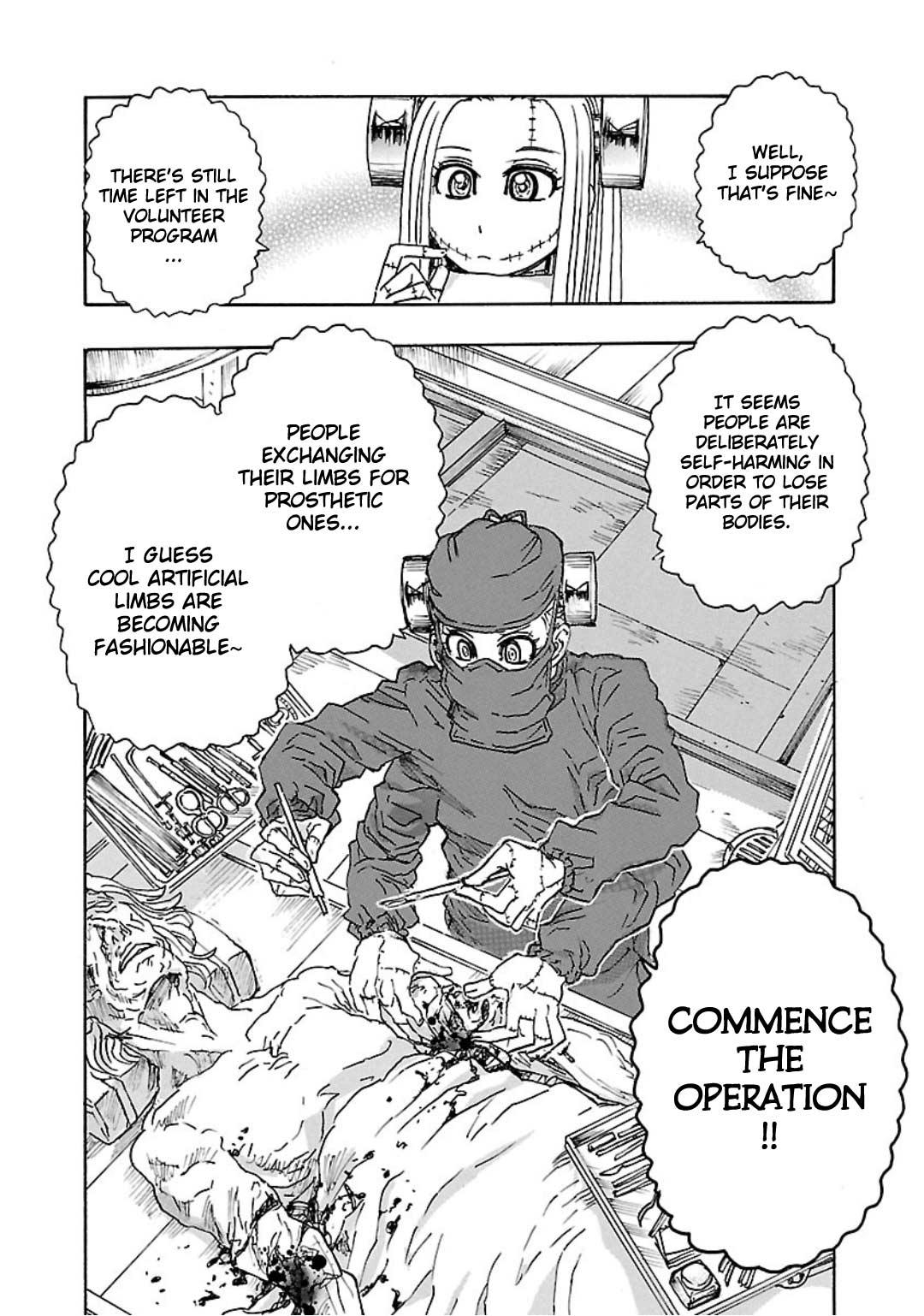 Read Franken Fran Frantic Manga Online