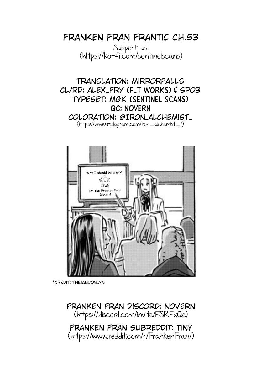 Read Franken Fran Frantic Manga Online