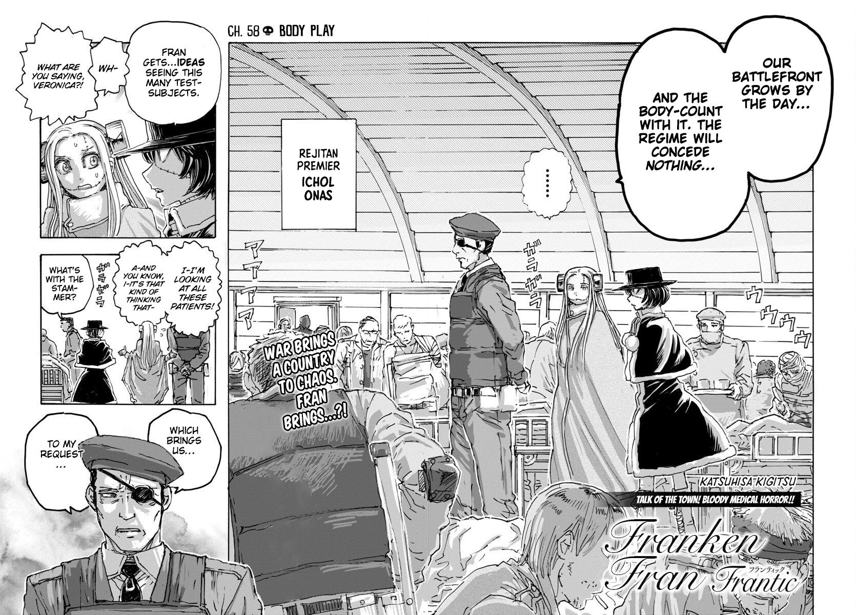 Read Franken Fran Frantic Manga Online