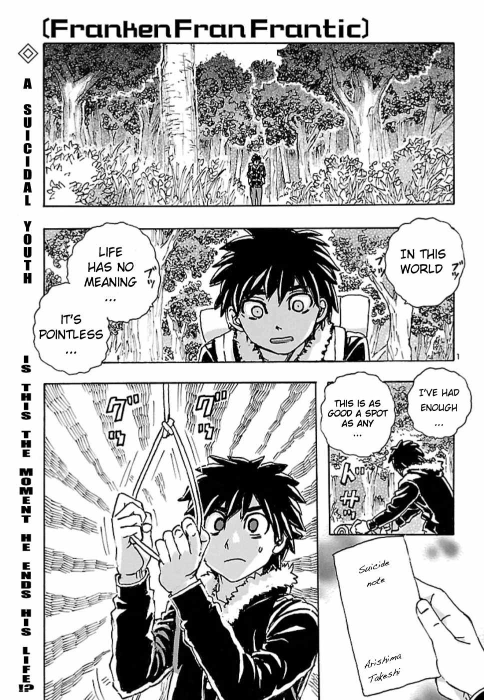 Read Franken Fran Frantic Manga Online