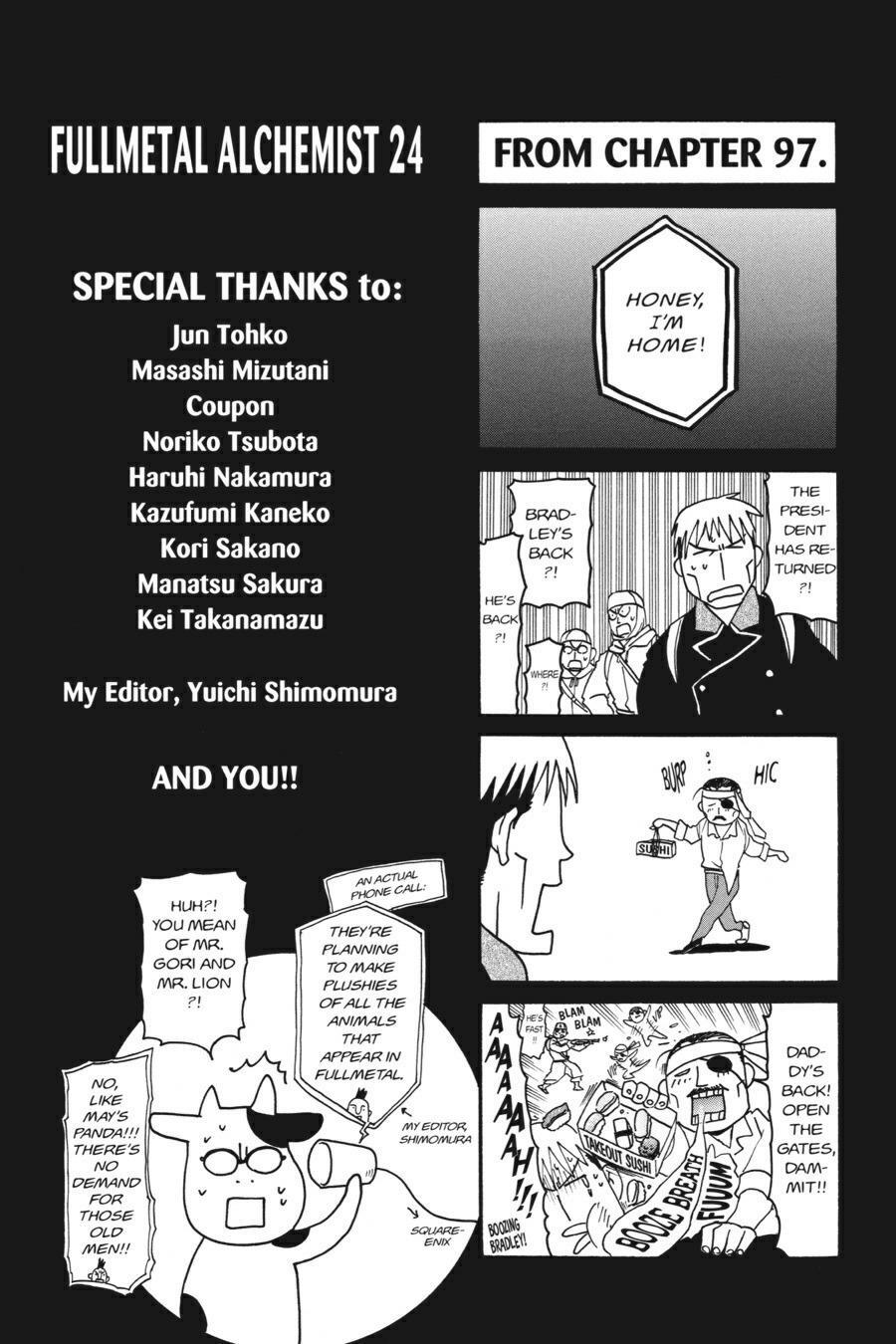 Read Fullmetal Alchemist Manga Online