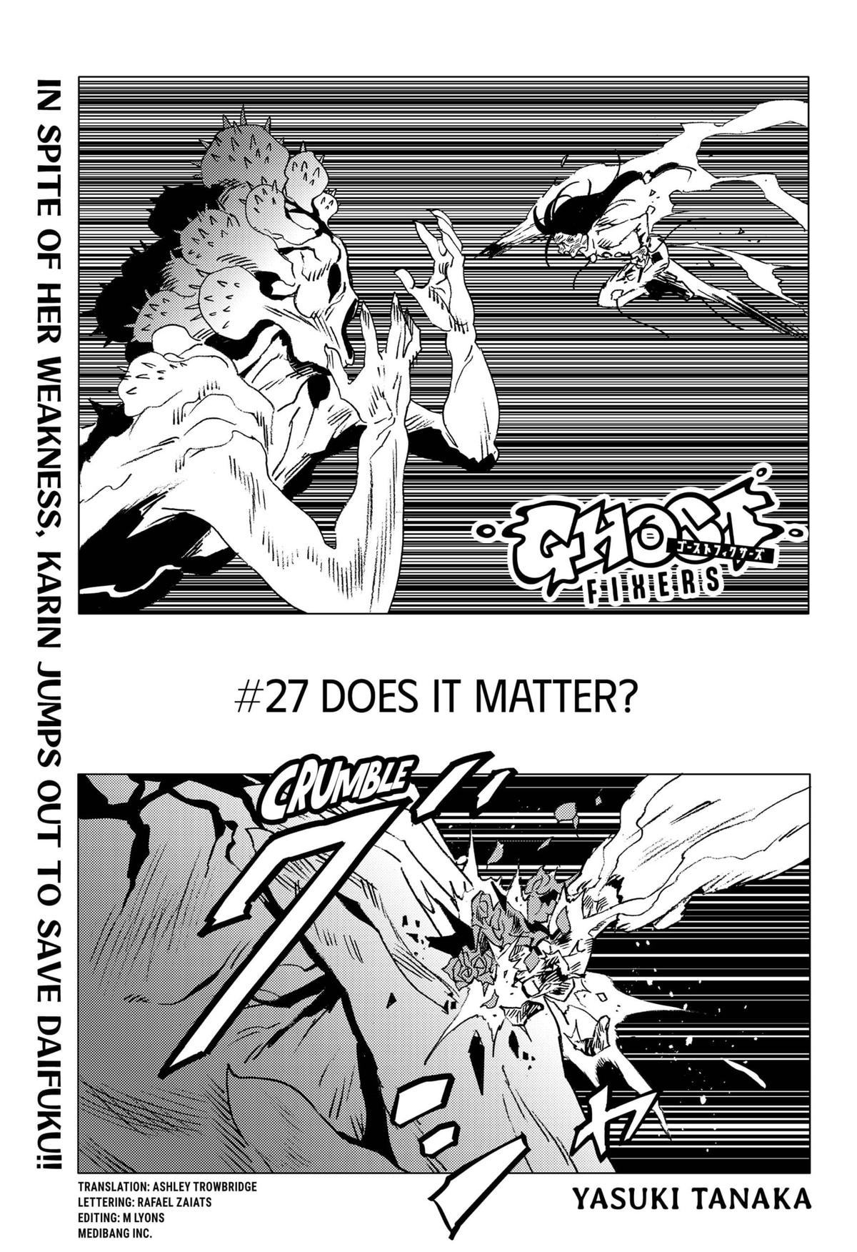 Read Ghost Fixers Manga Online