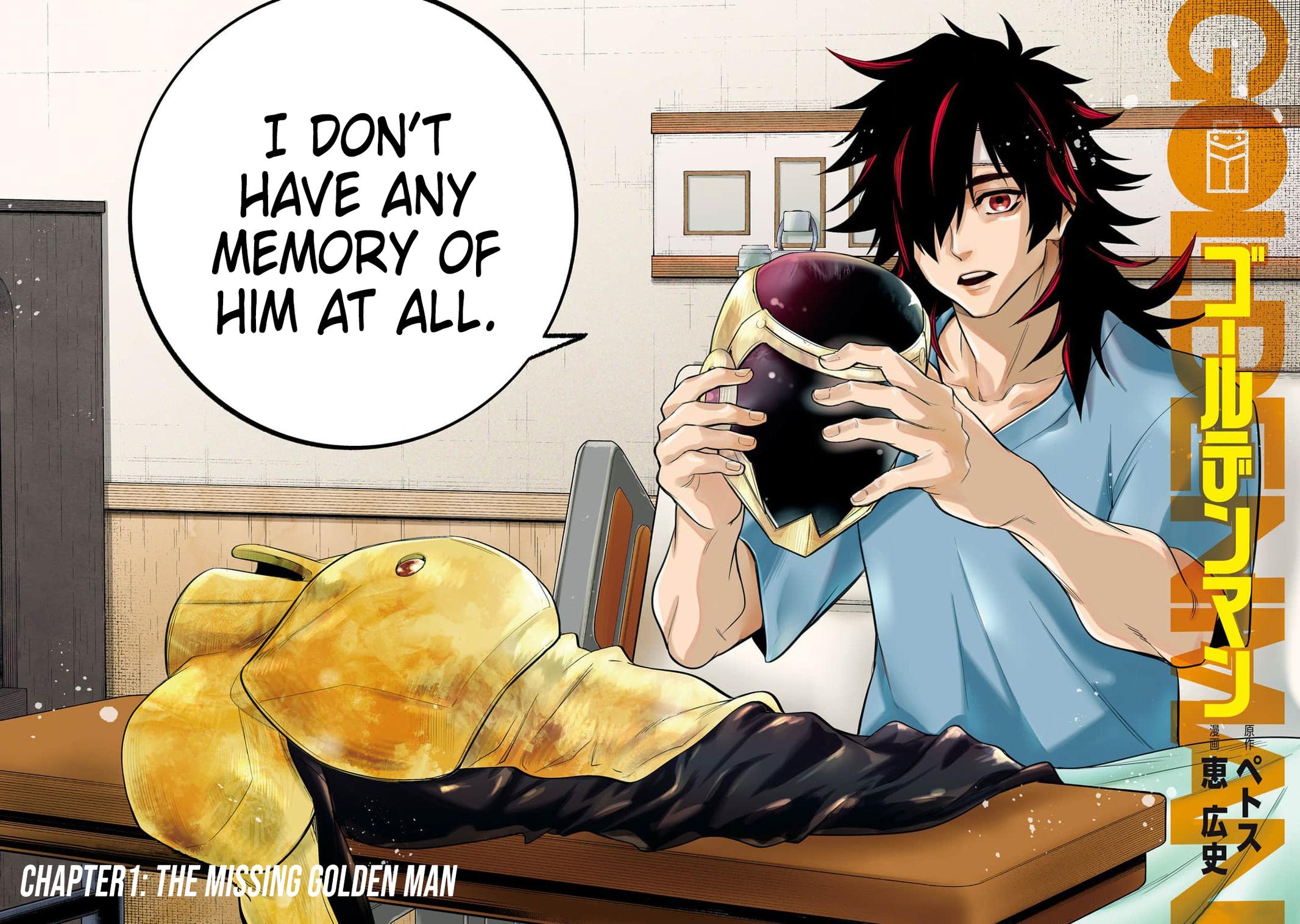 Read Golden Man Manga Online