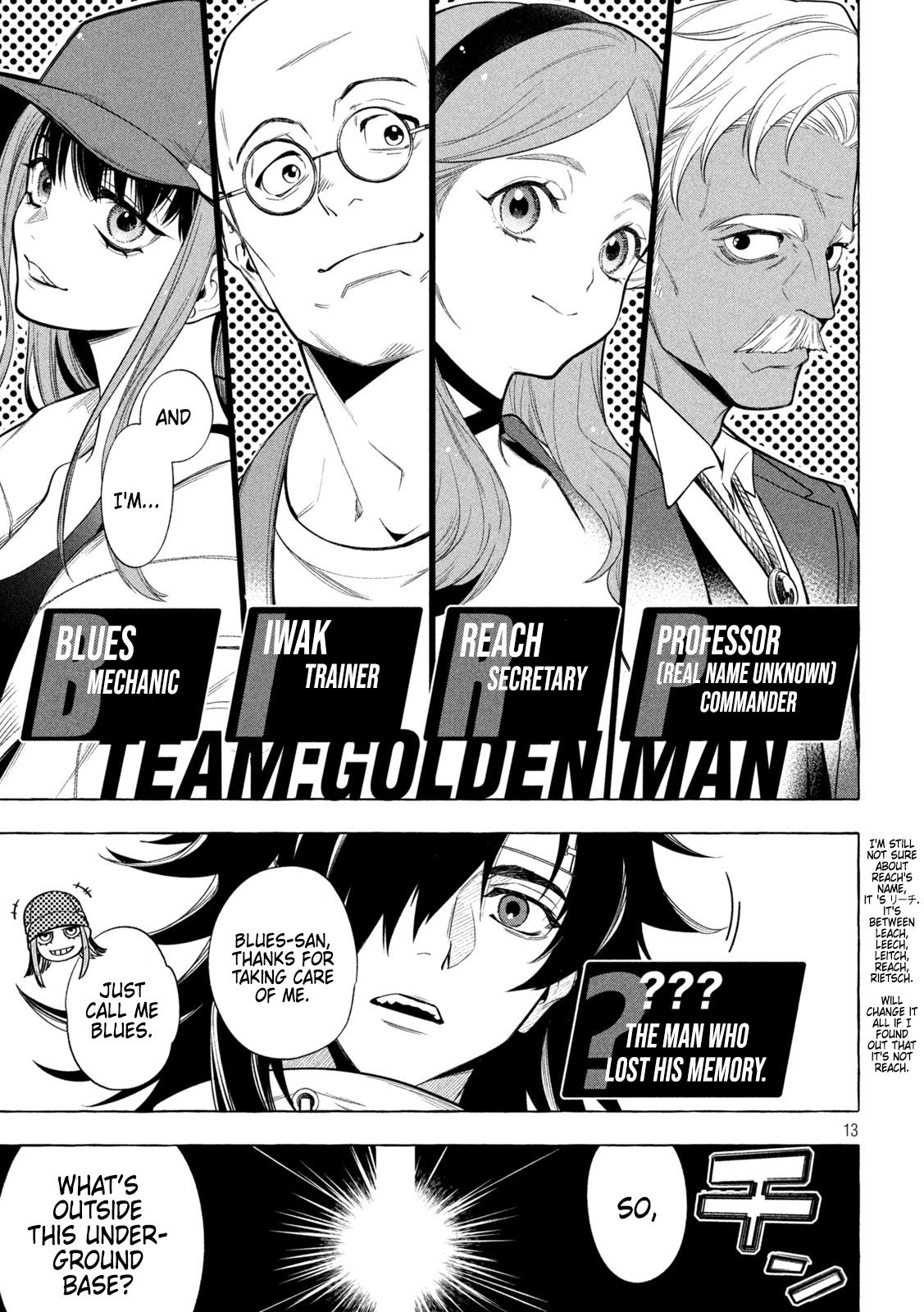 Read Golden Man Manga Online