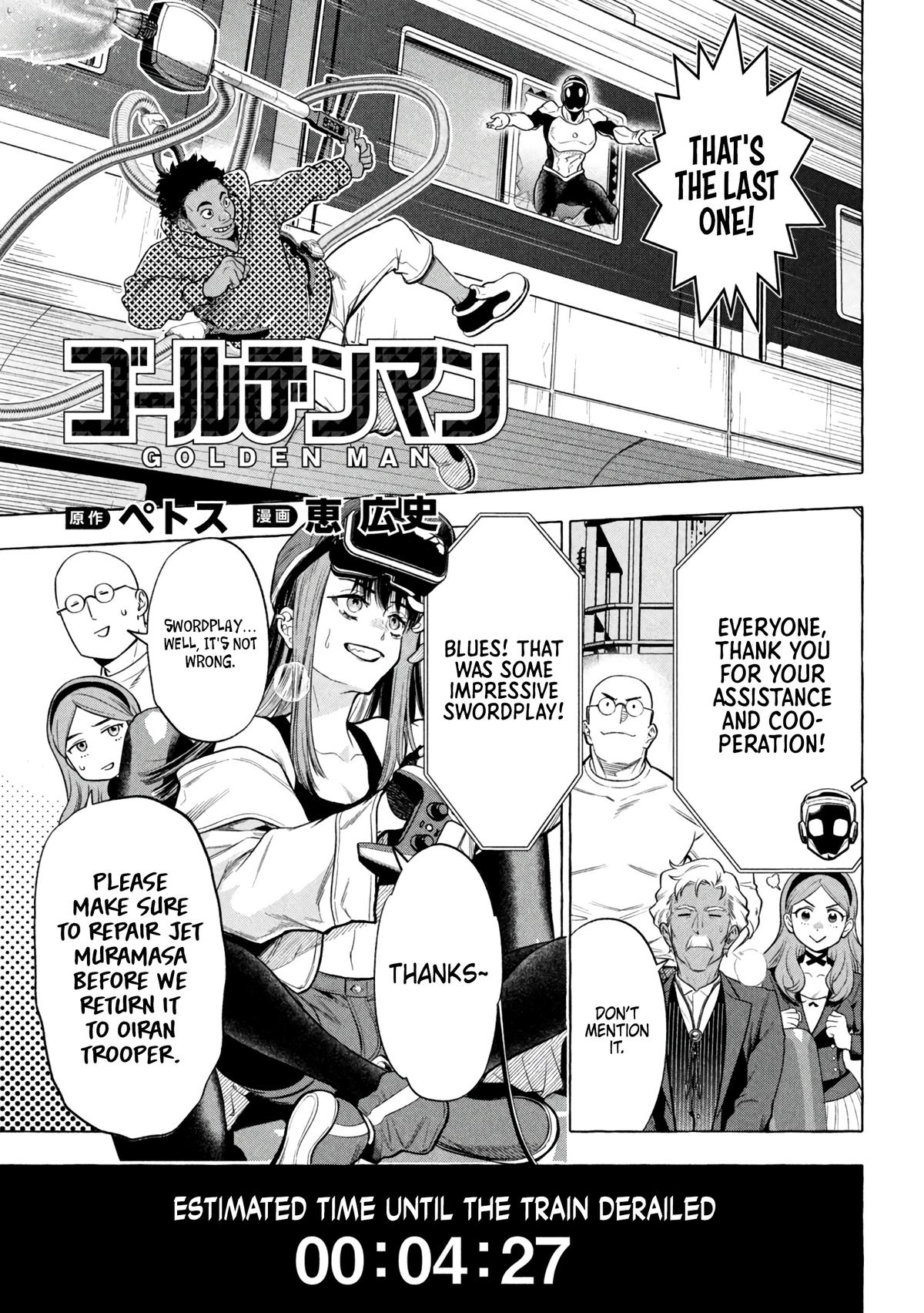 Read Golden Man Manga Online