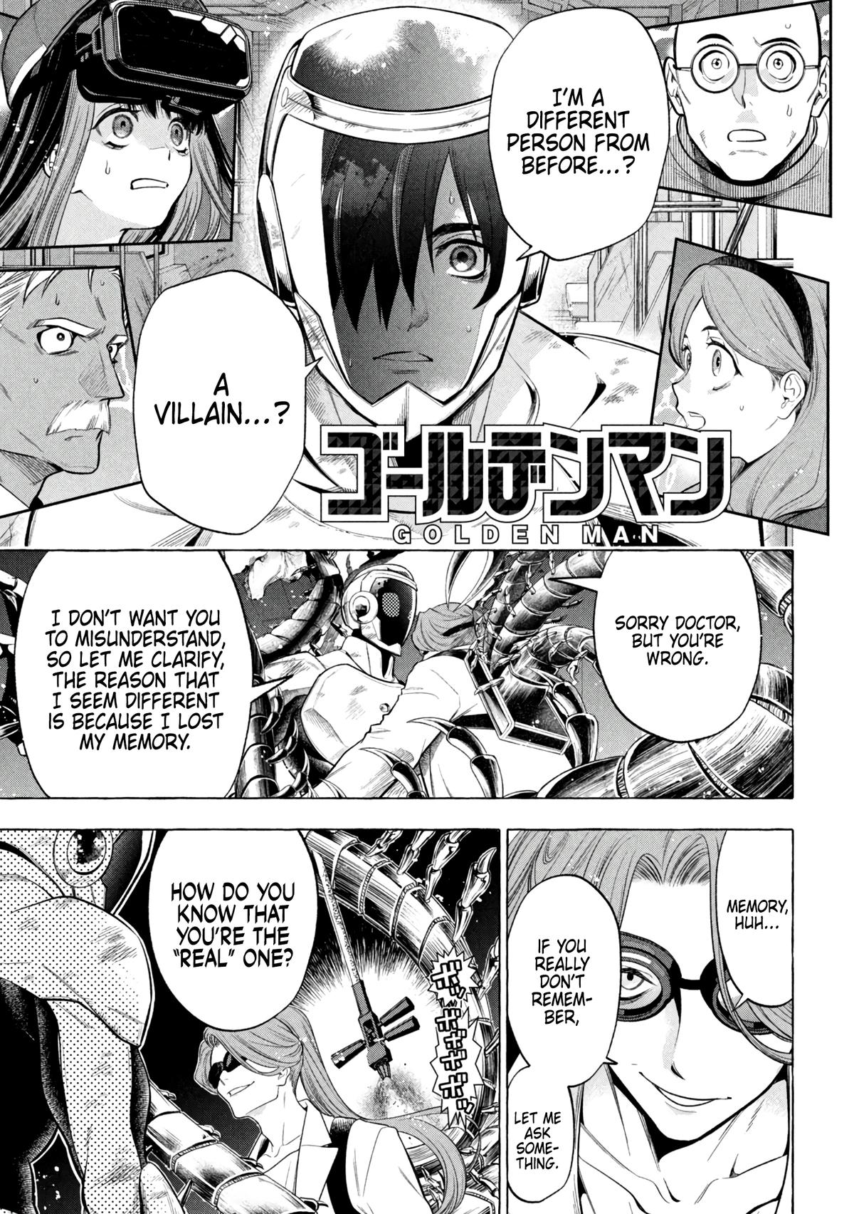 Read Golden Man Manga Online