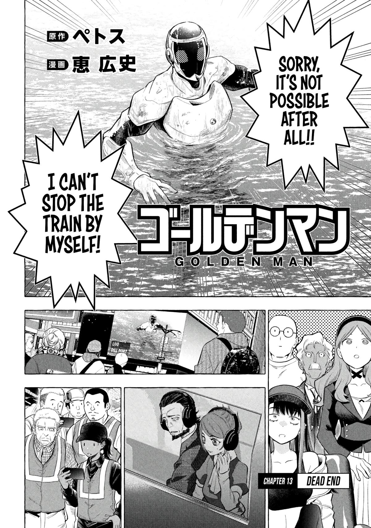 Read Golden Man Manga Online