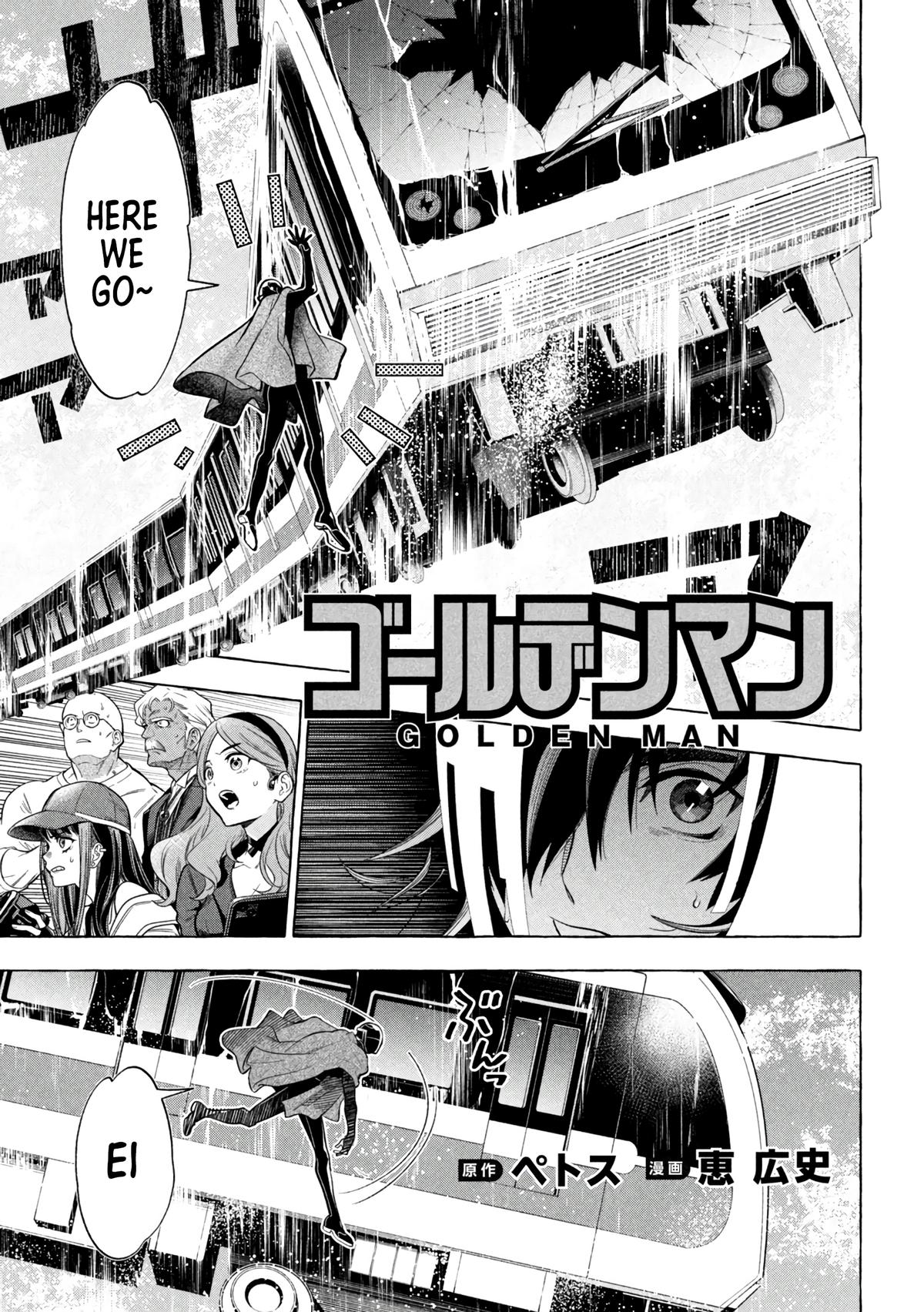 Read Golden Man Manga Online