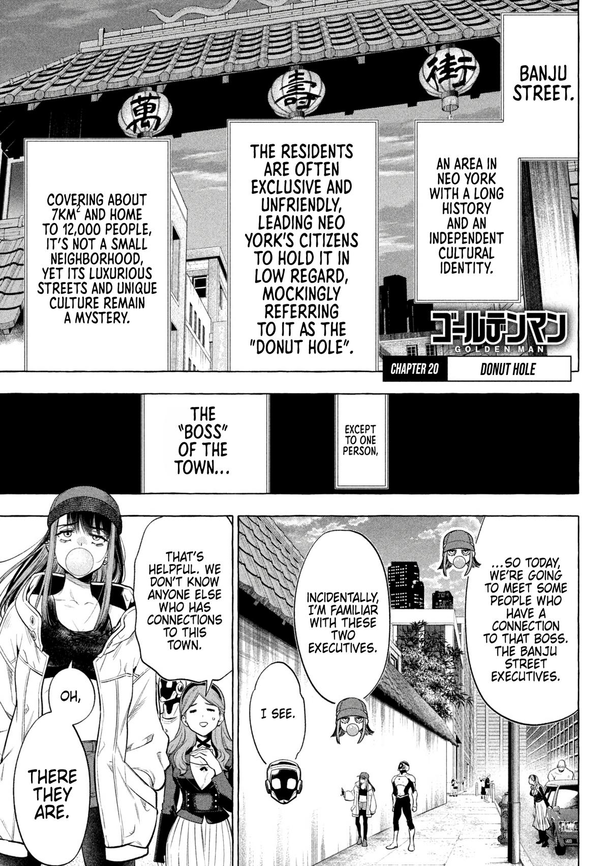 Read Golden Man Manga Online