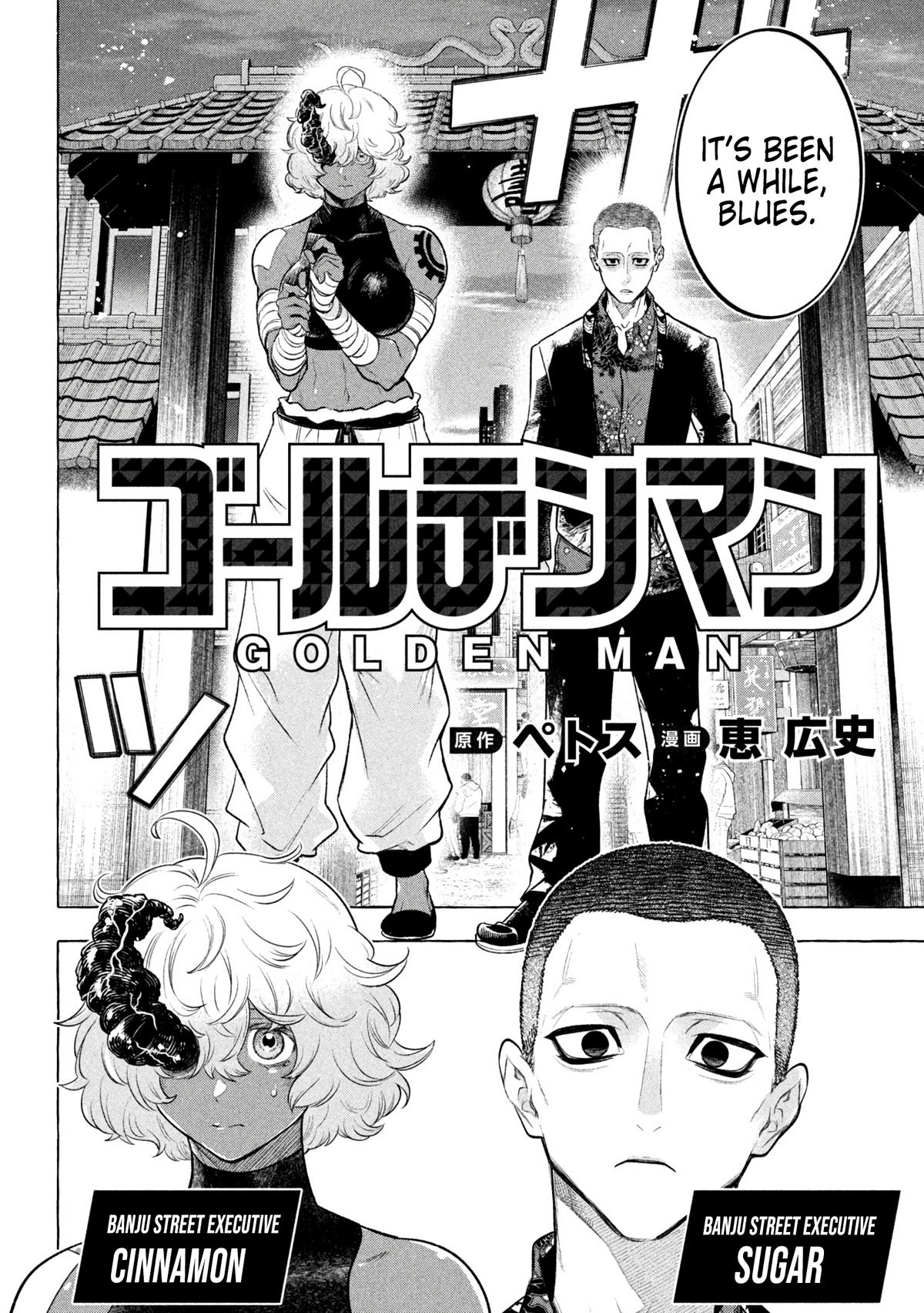 Read Golden Man Manga Online