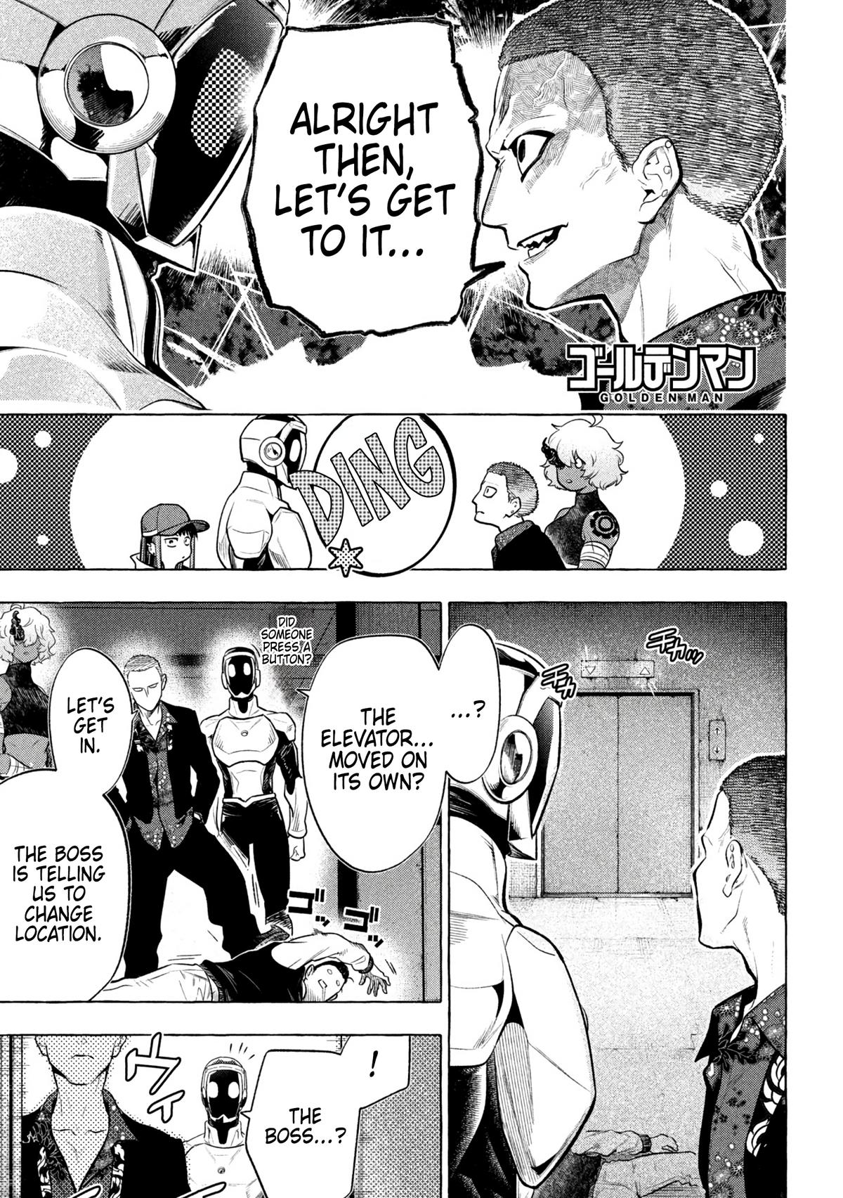 Read Golden Man Manga Online