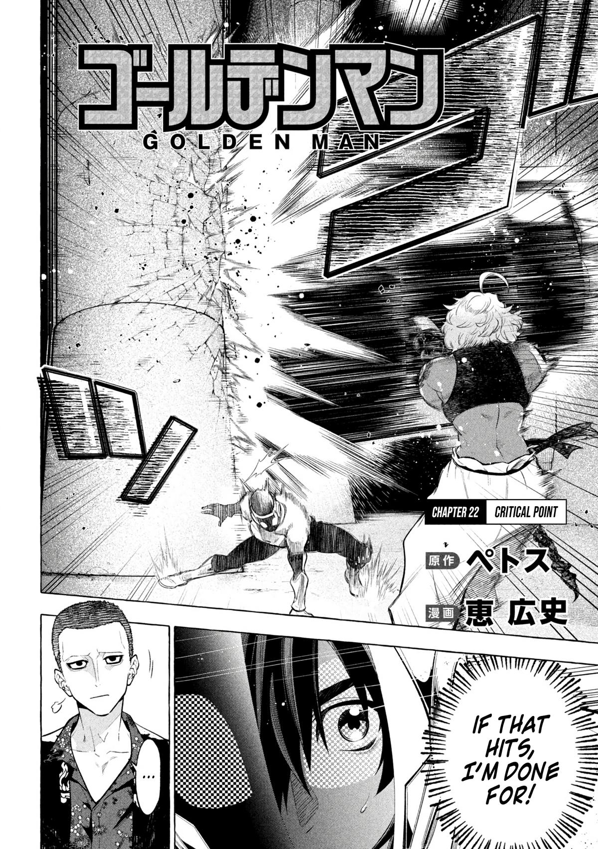 Read Golden Man Manga Online